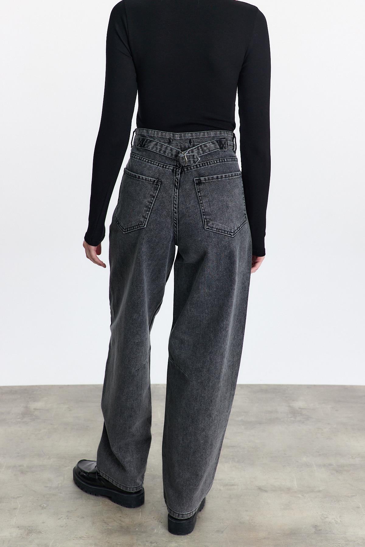 Füme Arka Kemer Detay Jean 11137 - 5