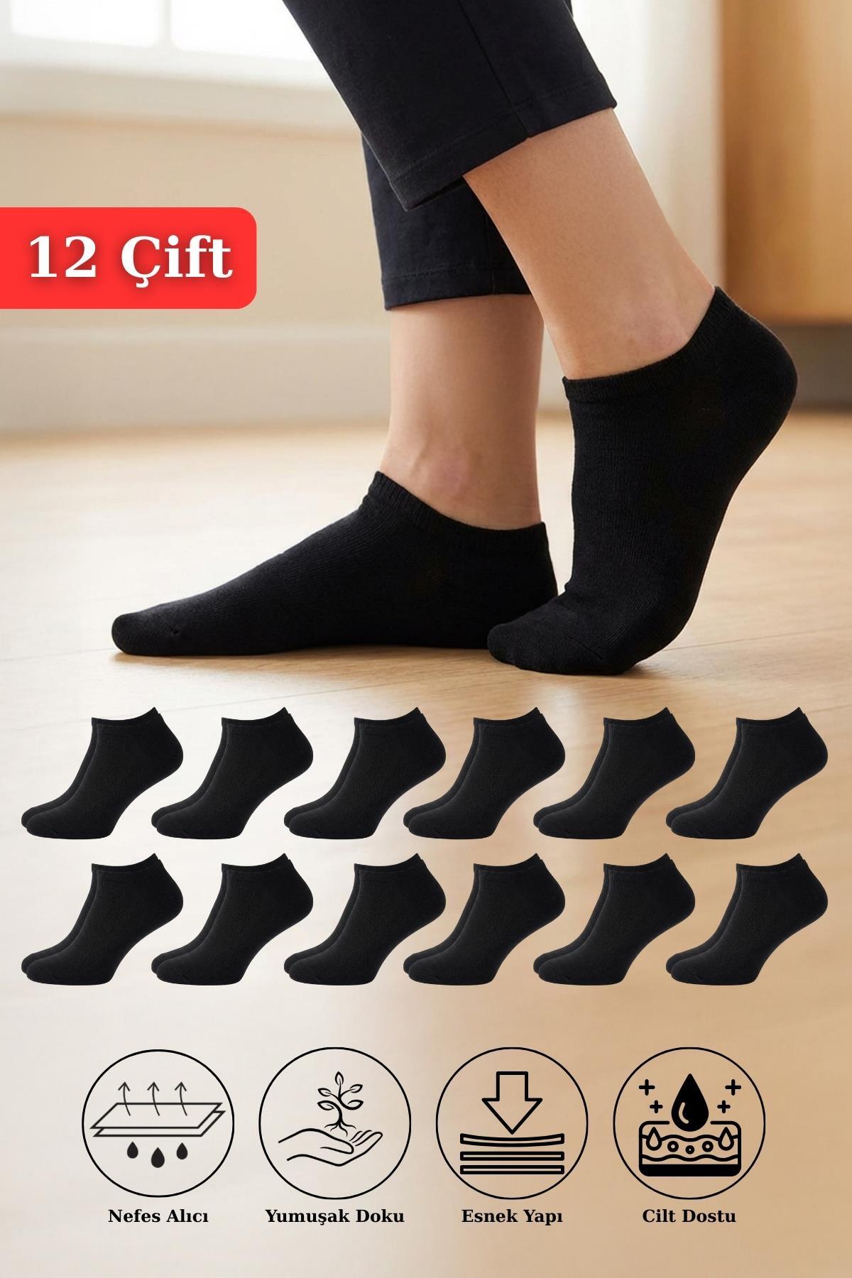 12'li Çorap Siyah 1052 - RAYS