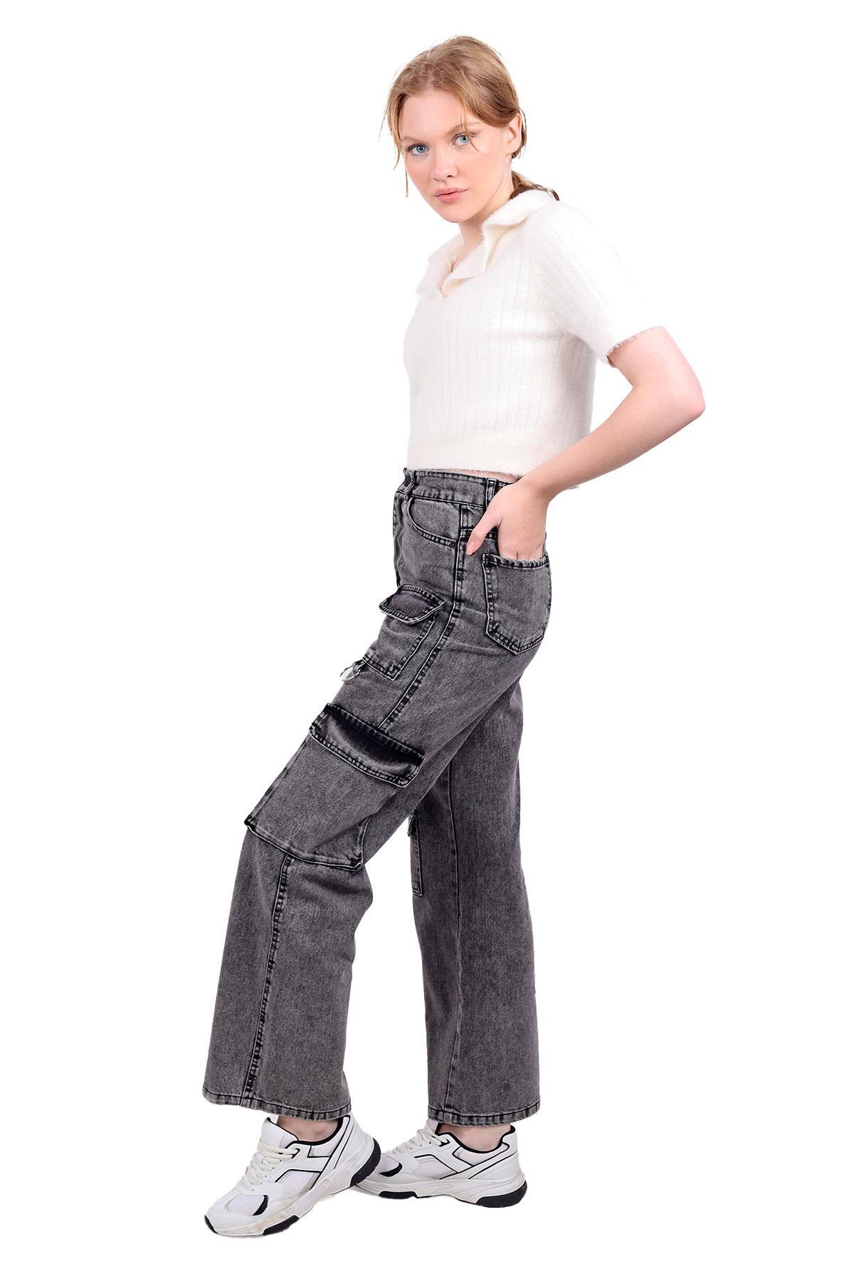Kargo Cep Detay Jean 13100 Füme - 7