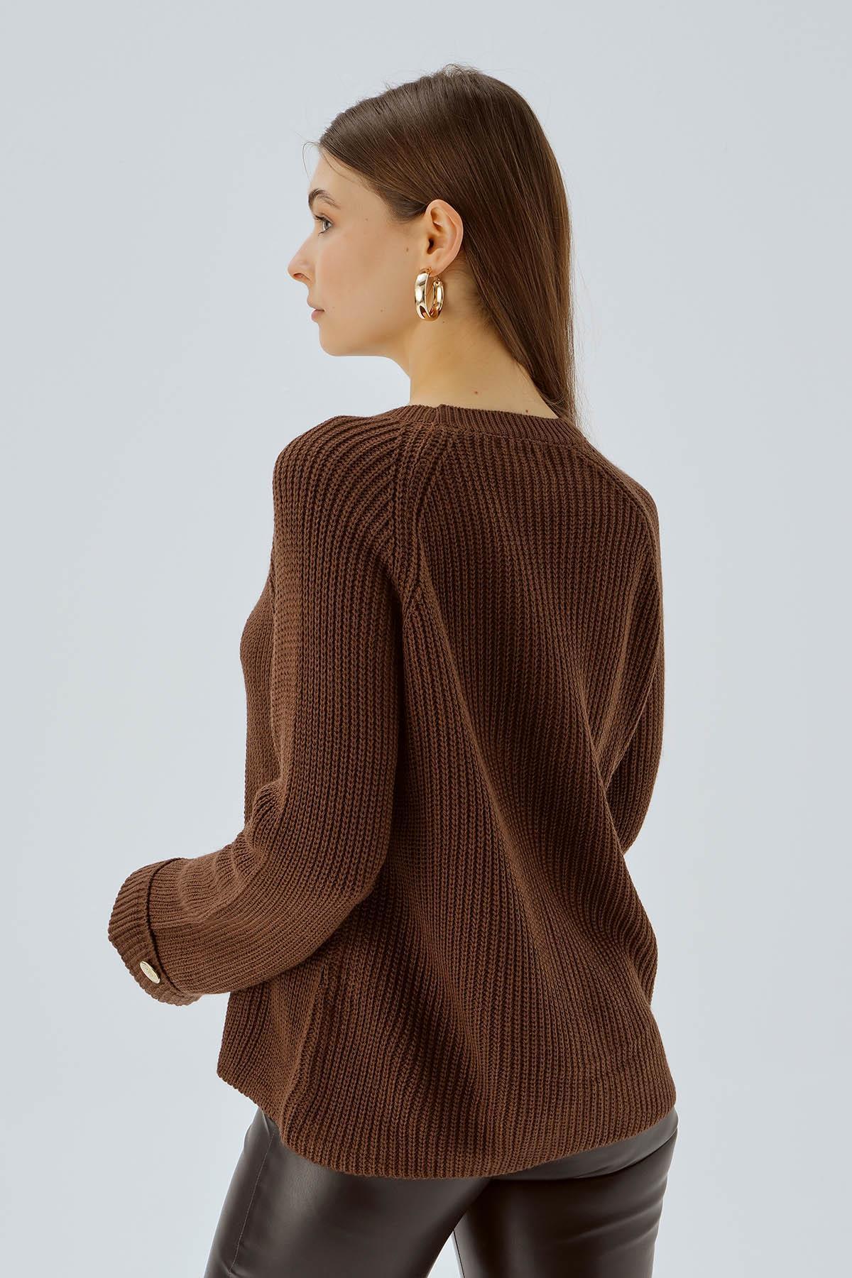 1313 Kolyeli Kazak Kahve - 5