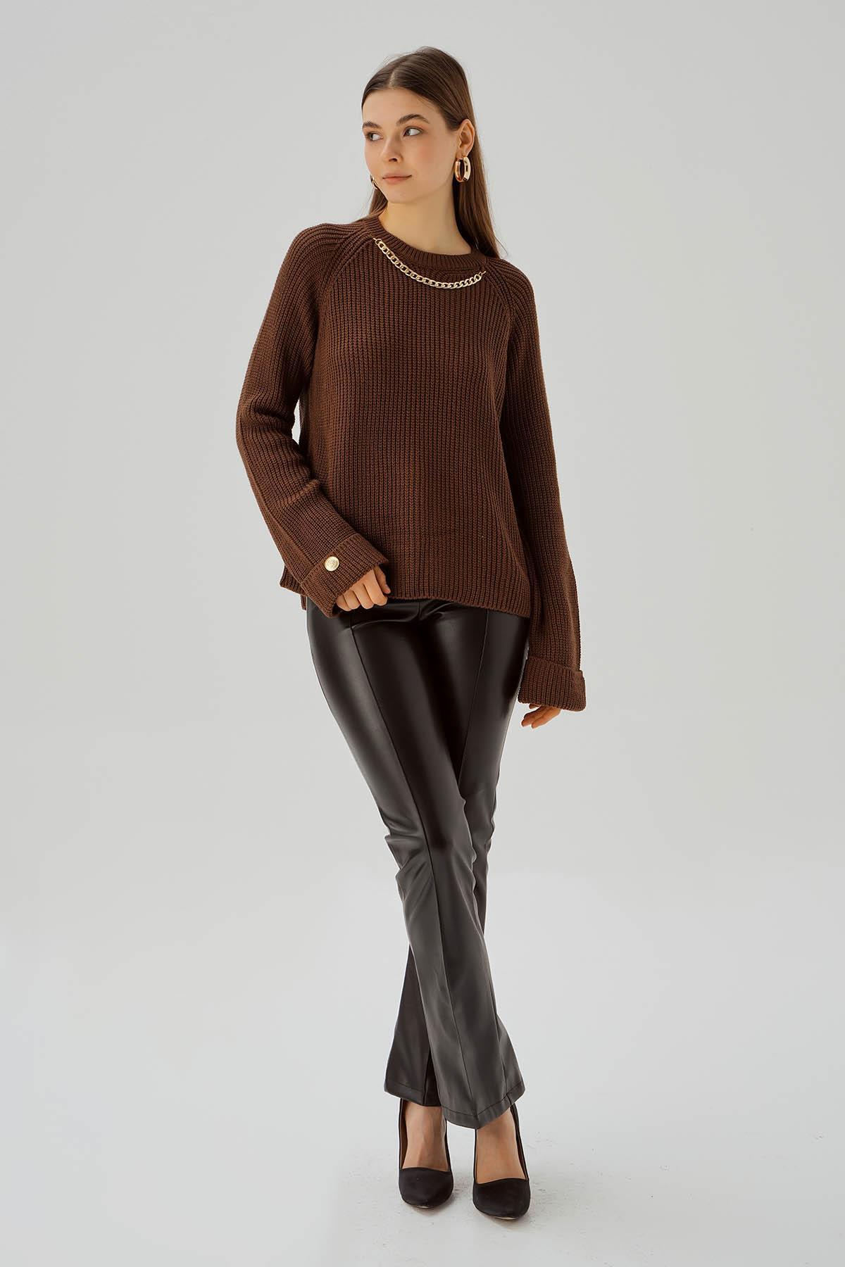 Kahve Kolyeli Kazak 1313 - 2