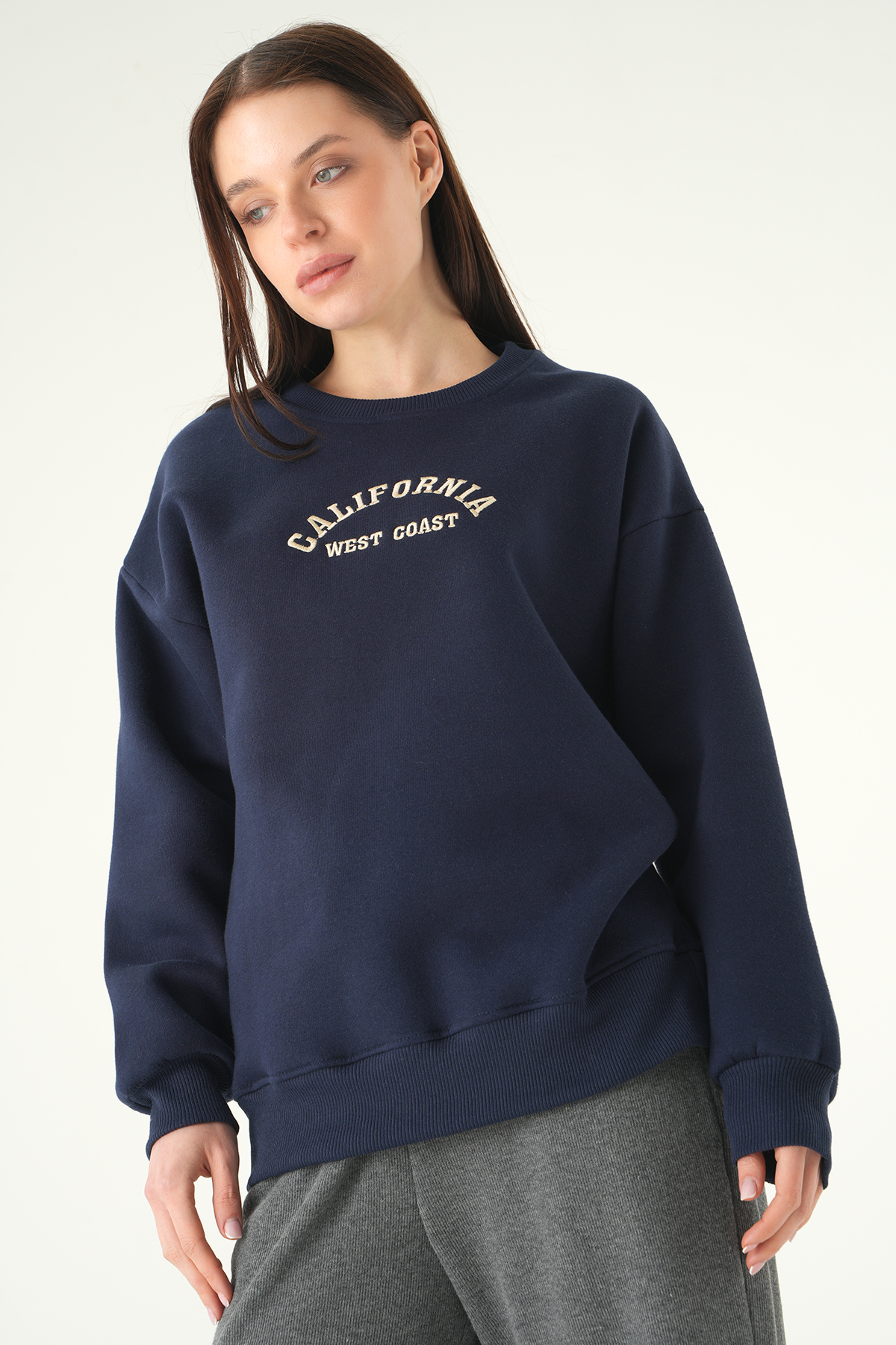 California Baskılı Sweat 1403 Laci - RAYS