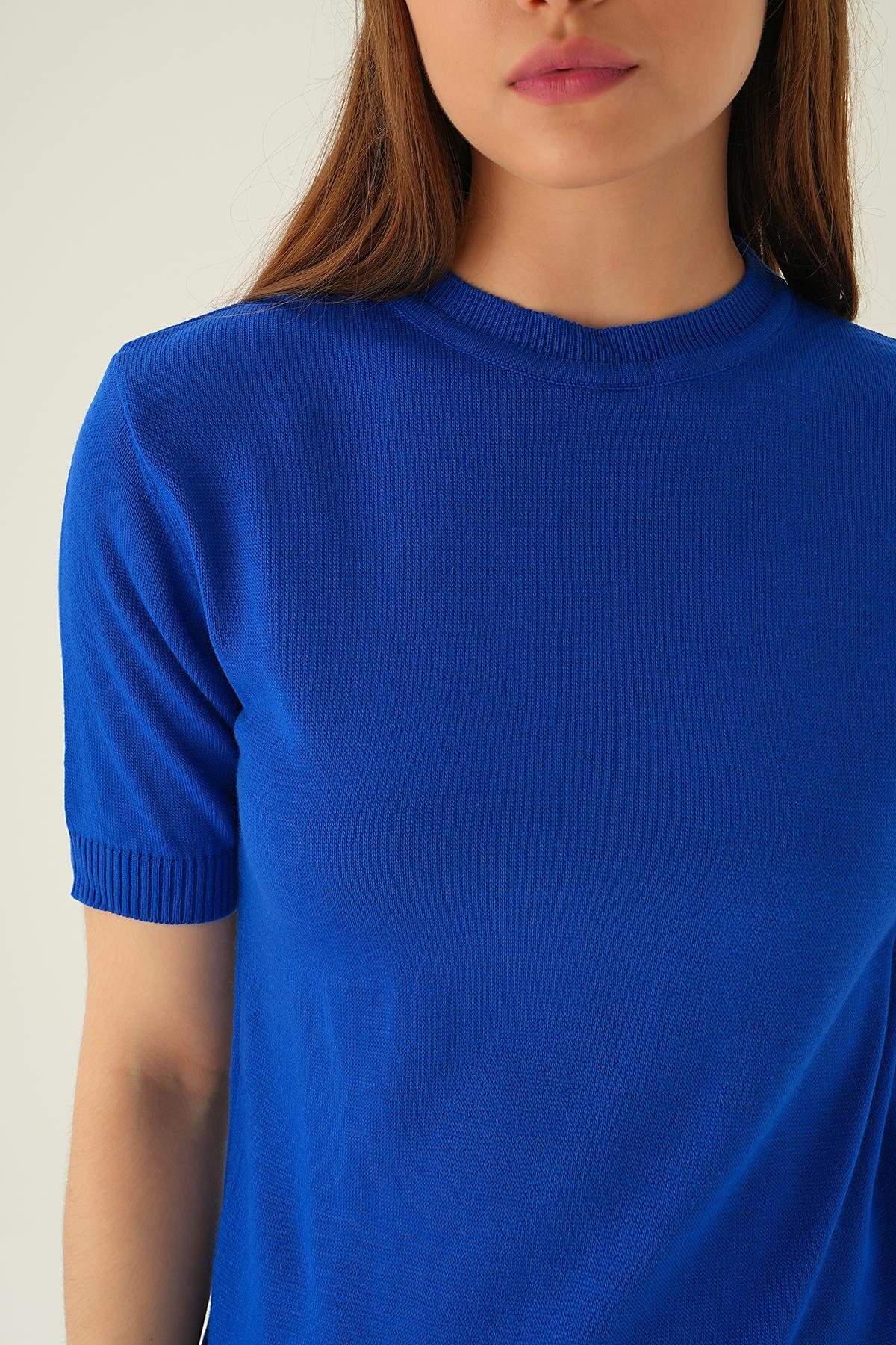 Saks Bisiklet Yaka Tişört 1444 - 5