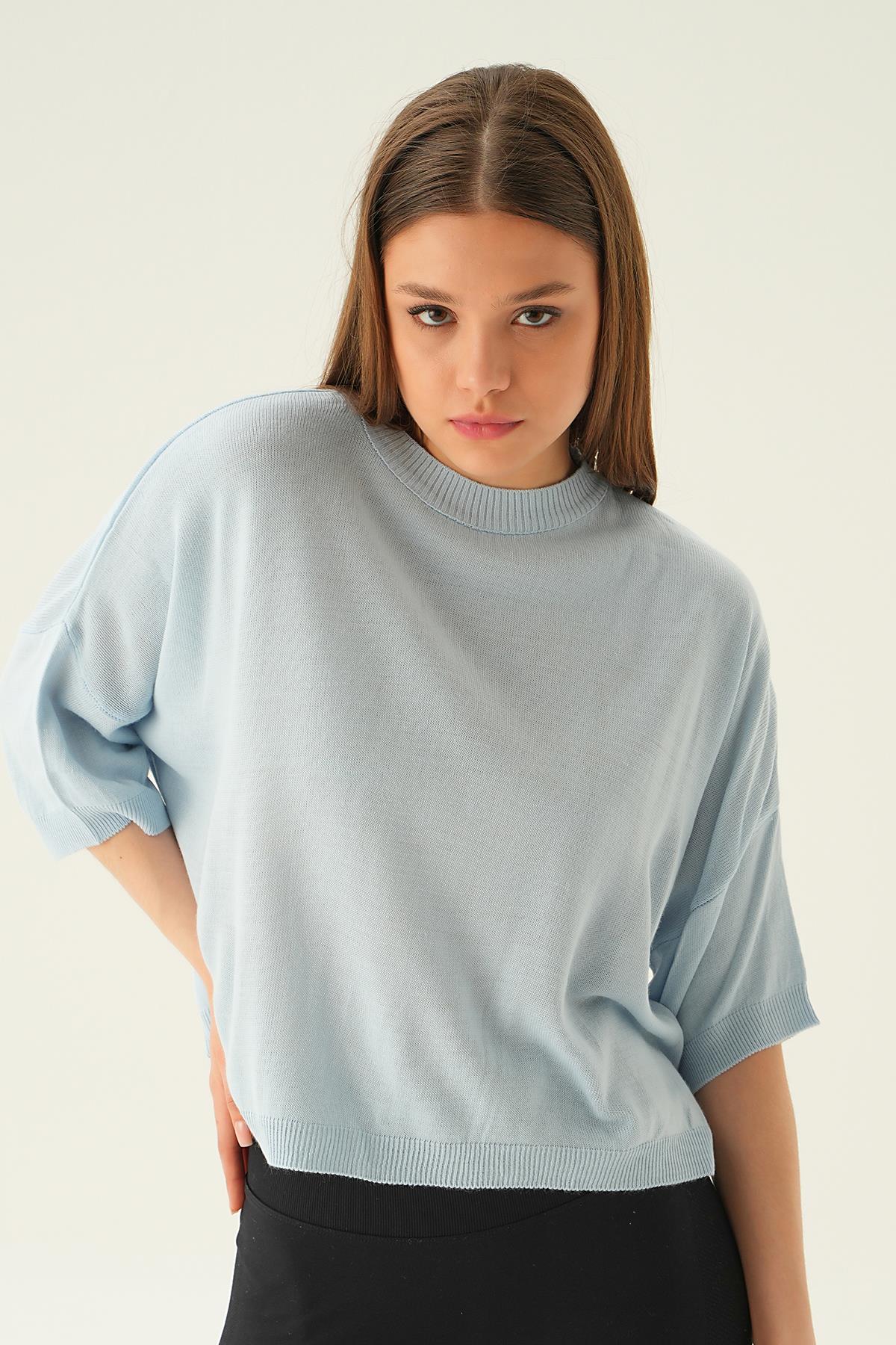 Bebe Mavi Salaş Tişört 1445 - 4