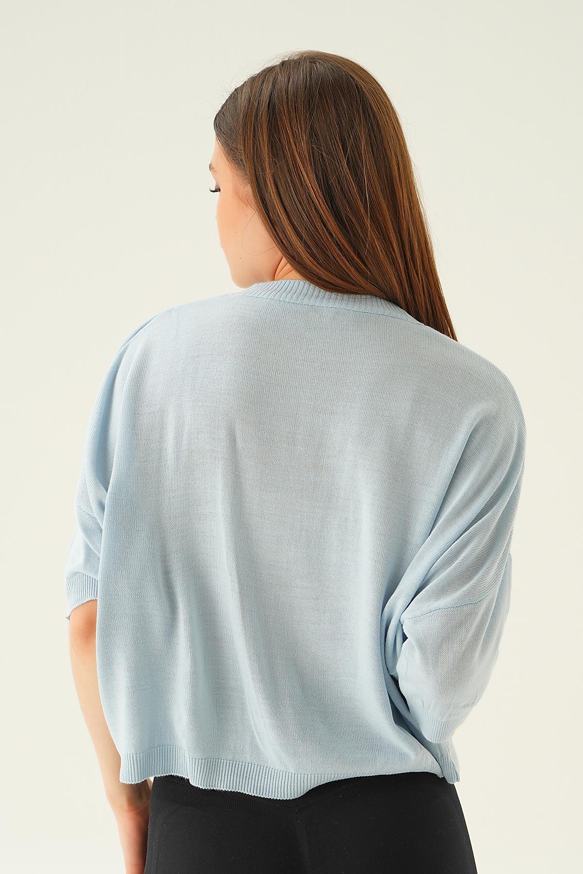 Bebe Mavi Salaş Tişört 1445 - 5