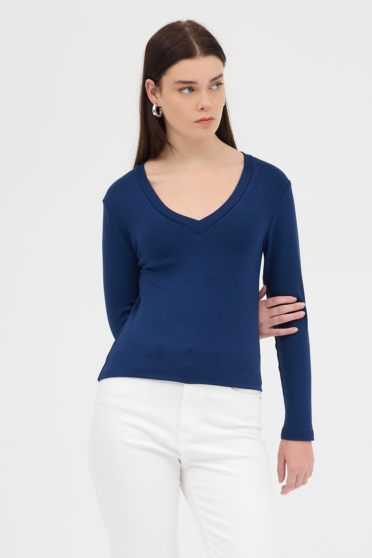 Laci V Yaka Uzun Kol Body 1452 - RAYS