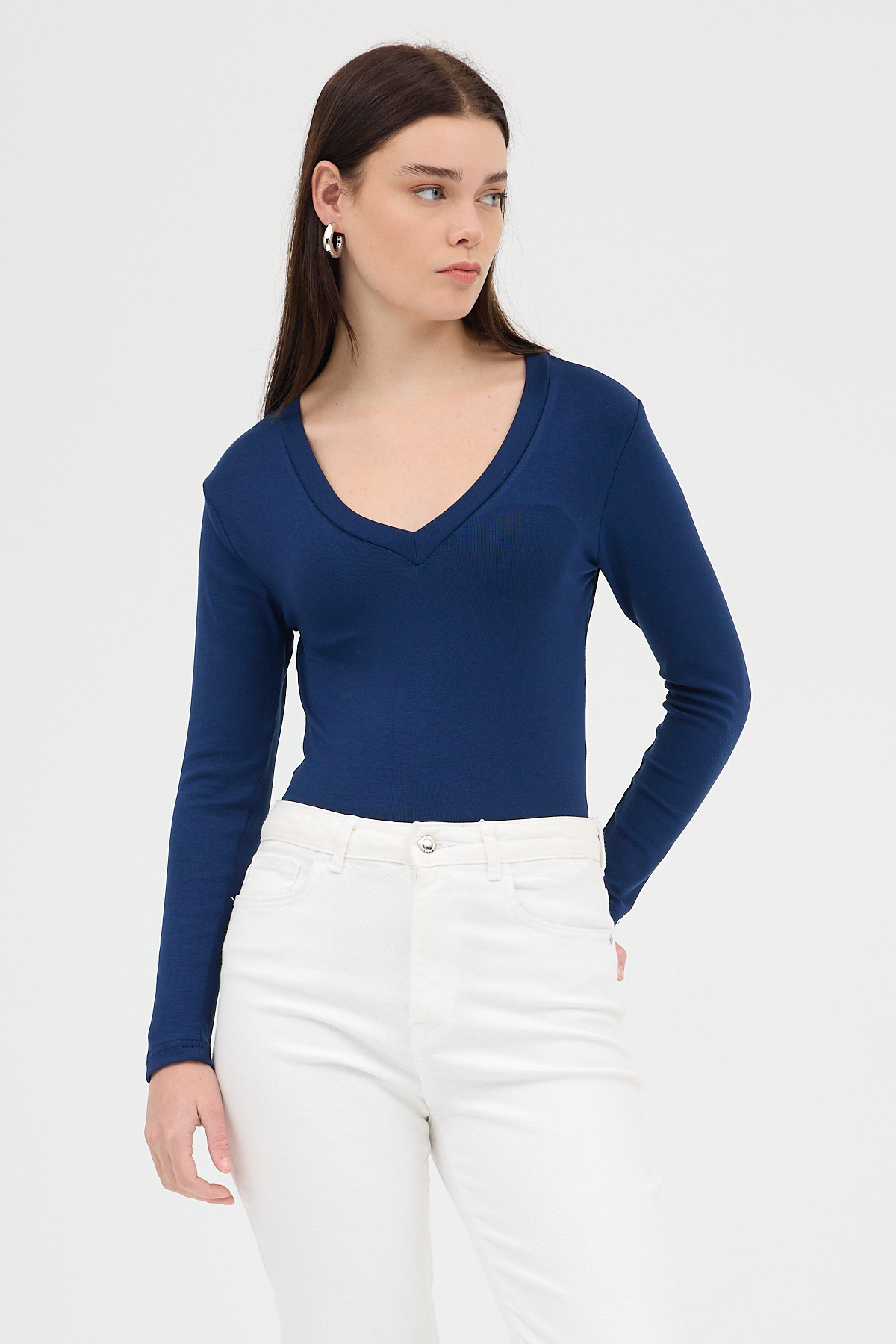 Laci V Yaka Uzun Kol Body 1452 - 6