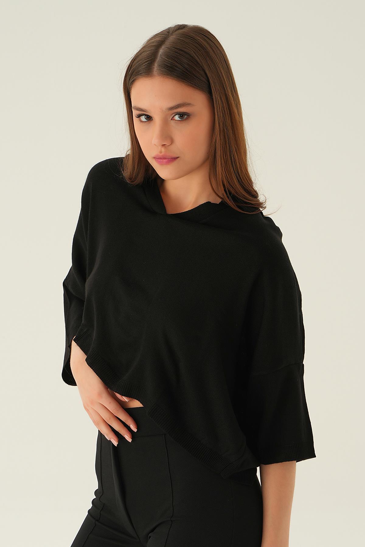 Siyah Polo Yaka Tişört 1457 - 4