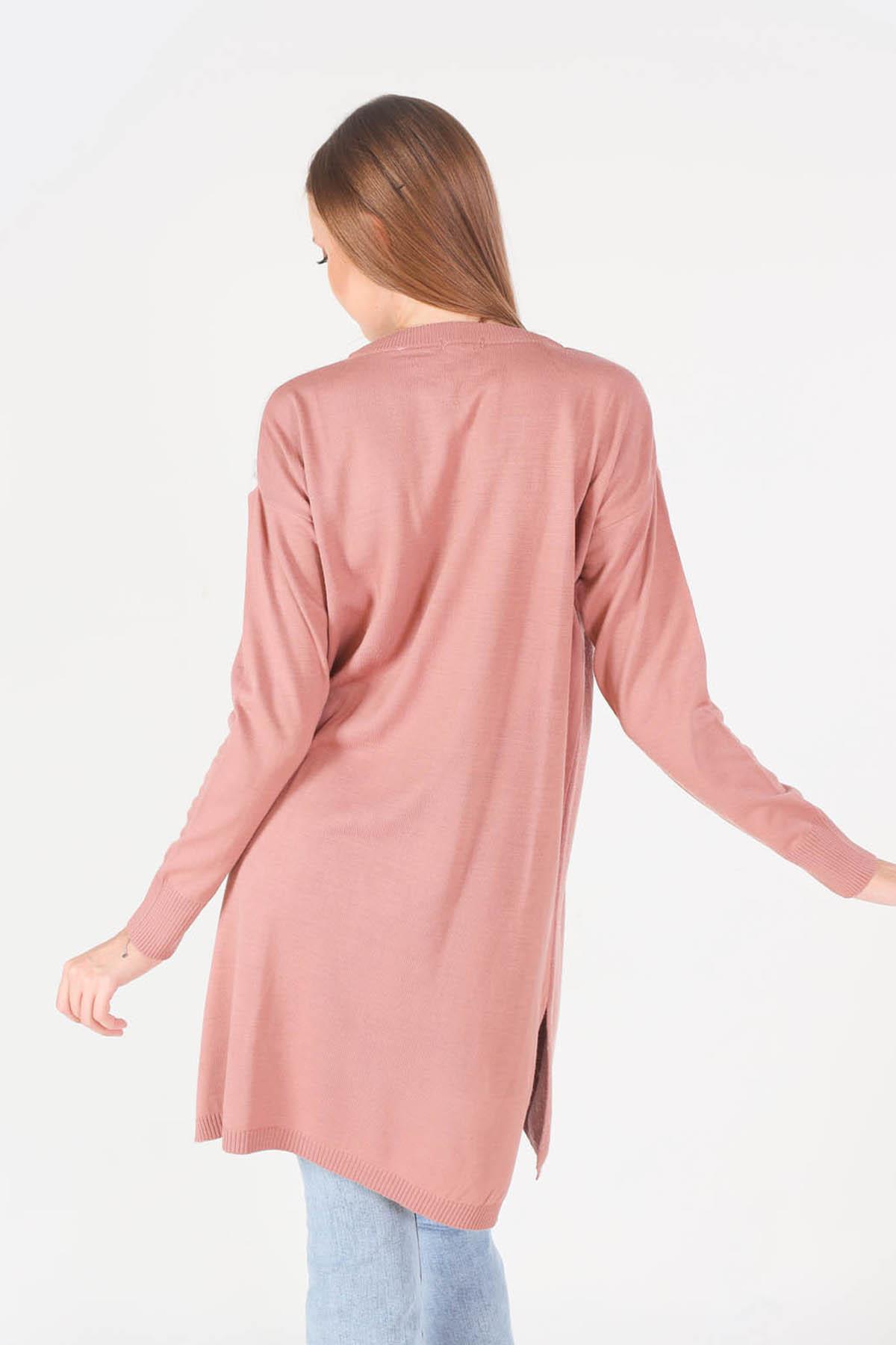 Gül Simli Triko Tunik 1475 - 5