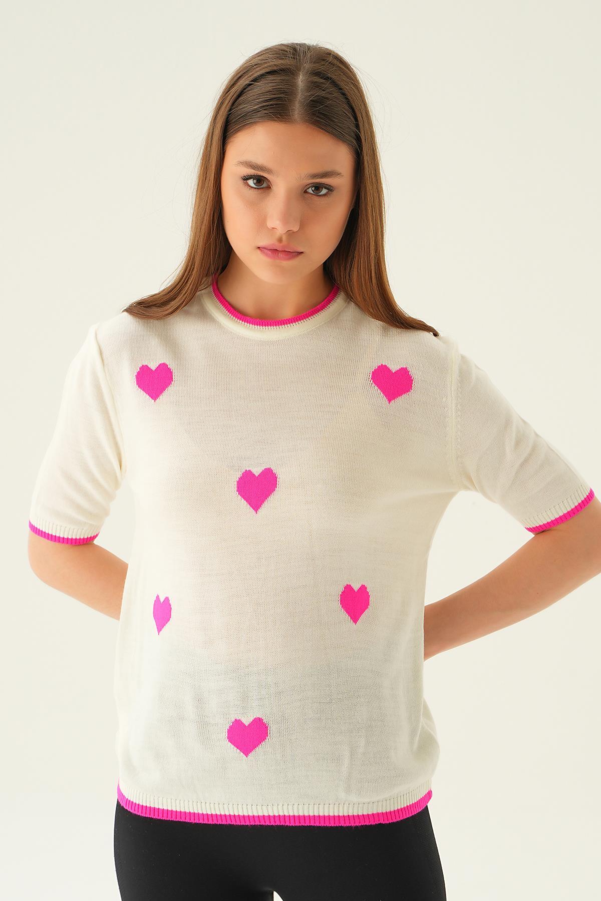 Kemik Kalpli Tişört 1489 - 2