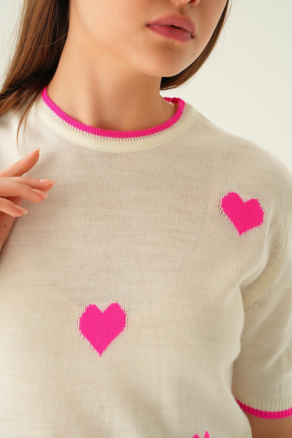 Kemik Kalpli Tişört 1489 - 6