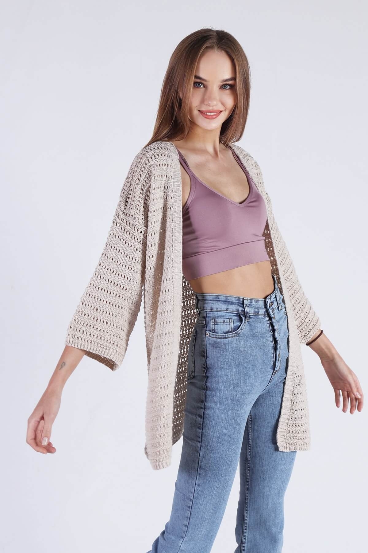 Taş Delikli Hırka 1573 - 3