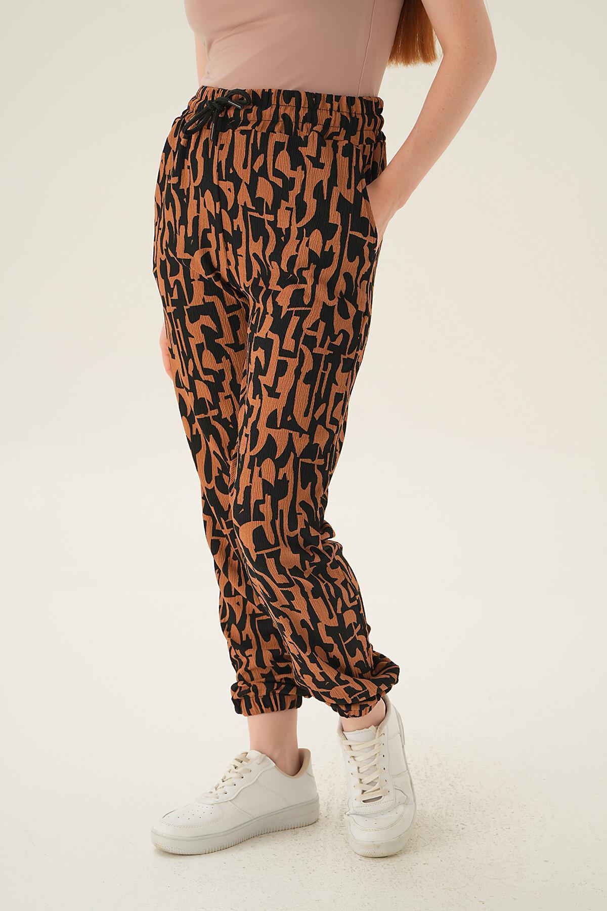 Taba Desenli Eşofman 15818 - 3