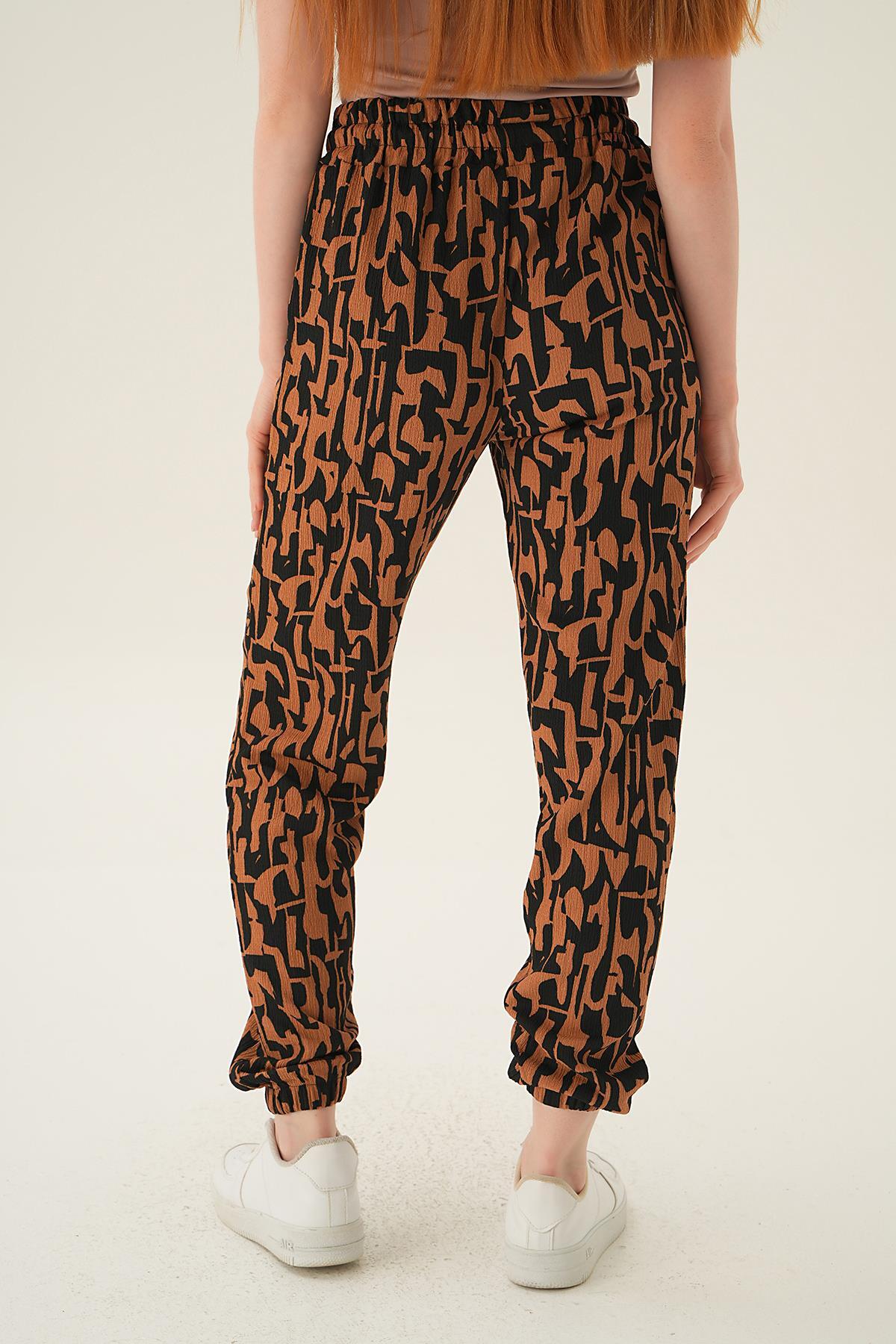 Taba Desenli Eşofman 15818 - 4