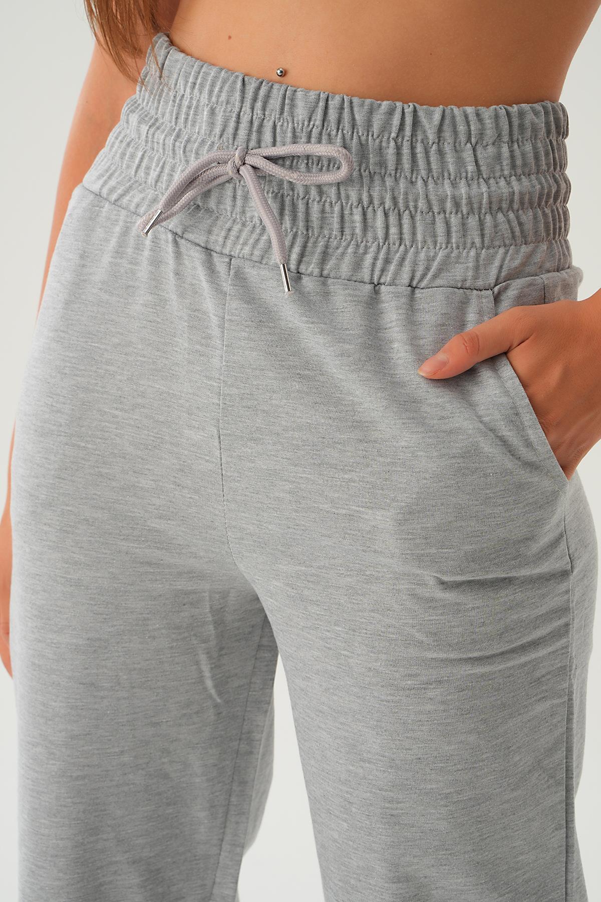 Gri Palazzo Eşofman 15821 - 6