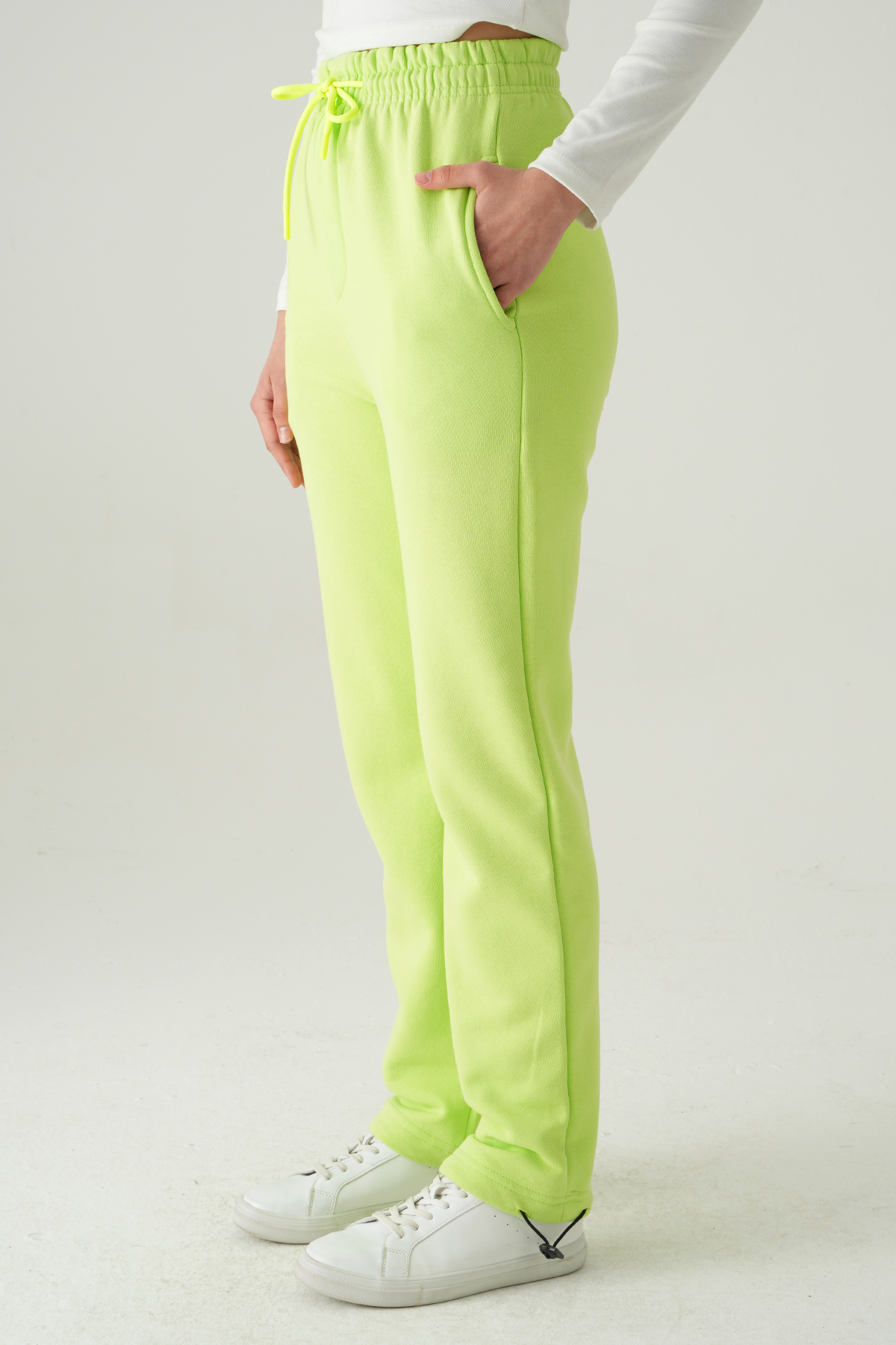 1600 Bel Bağcıklı Eşofman Fıstık Yeşili - RAYS