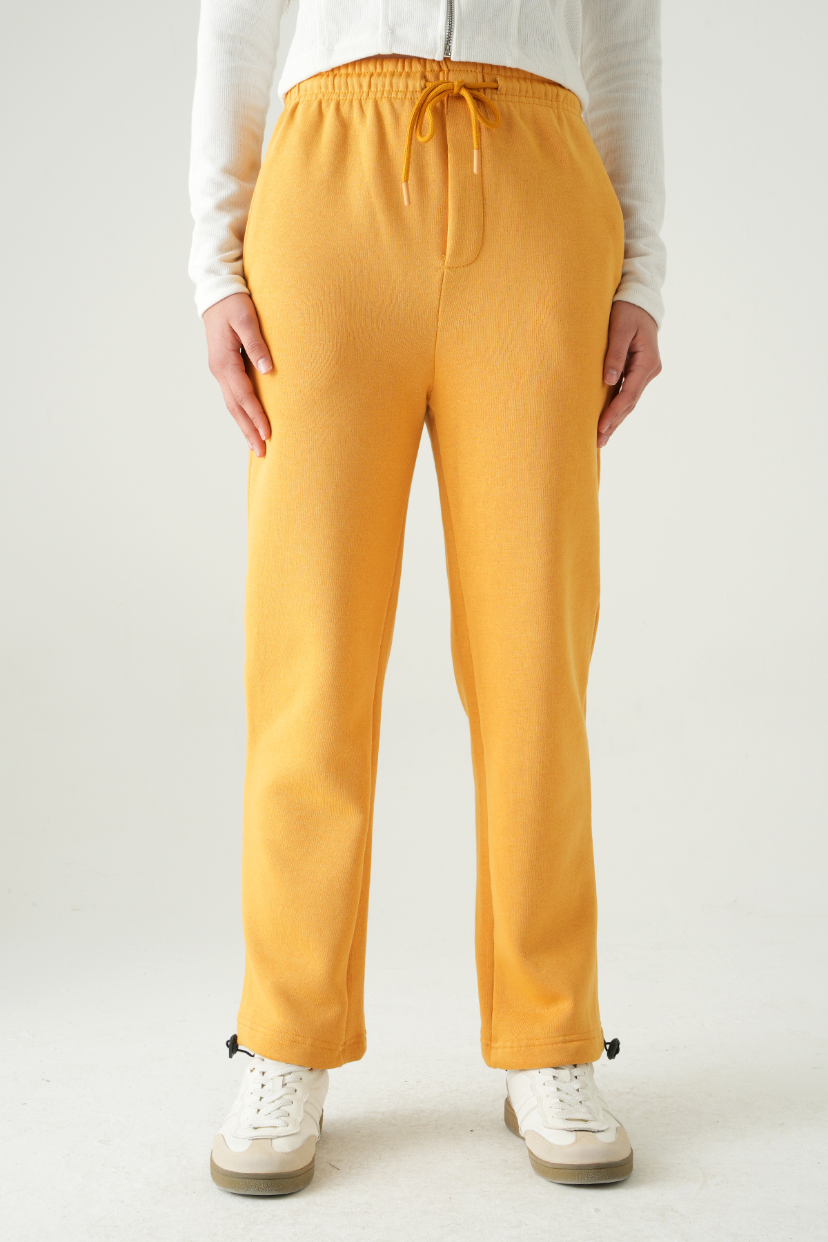 1600 Bel Bağcıklı Eşofman Hardal - RAYS