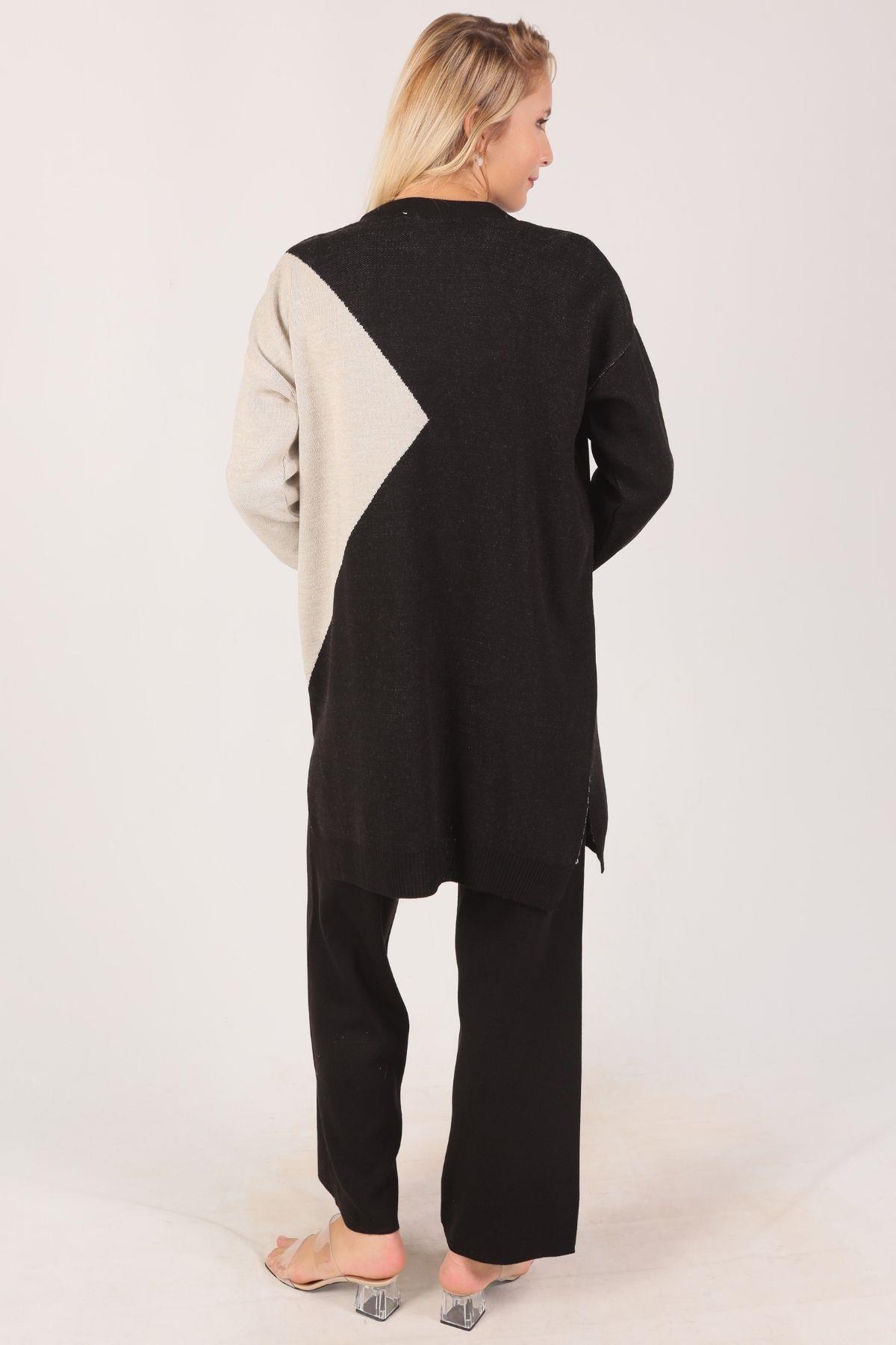 Siyah Kol Garnili Takım 1656 - 2