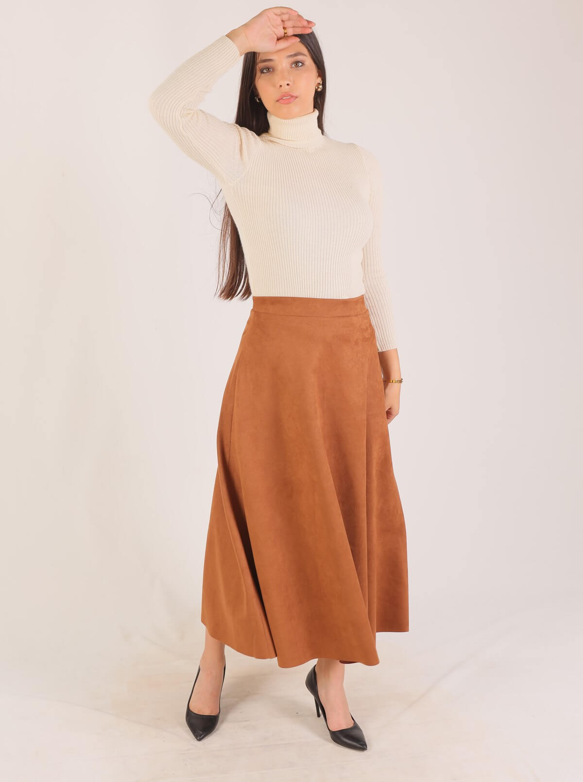 Taba Süet Mevlana Etek 1695A 