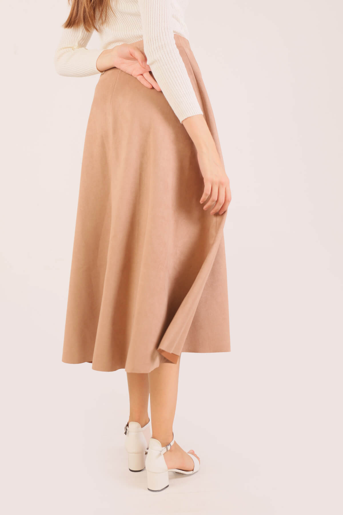 Vizon Süet Mevlana Etek 1695A - 3