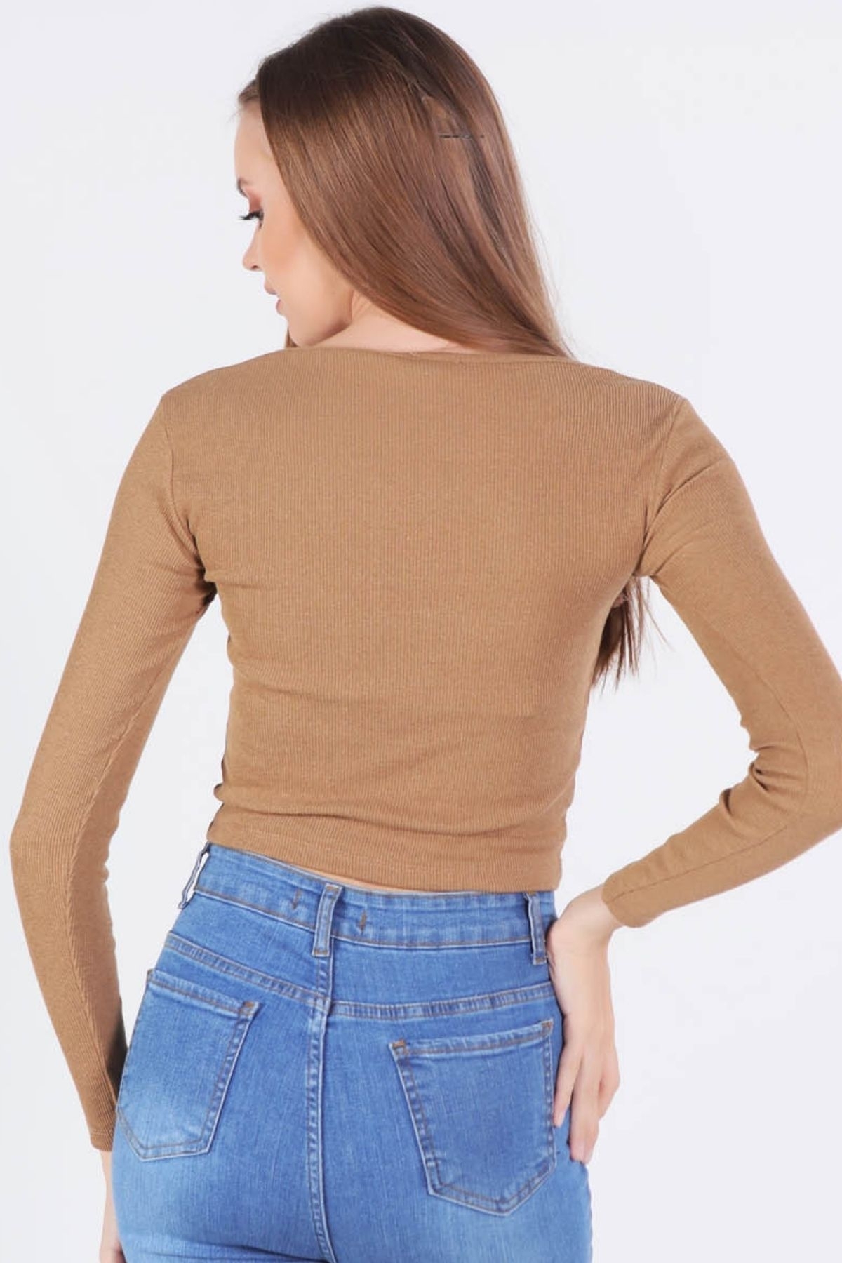 Vizon Kare Yaka Bluz 1847 - 3