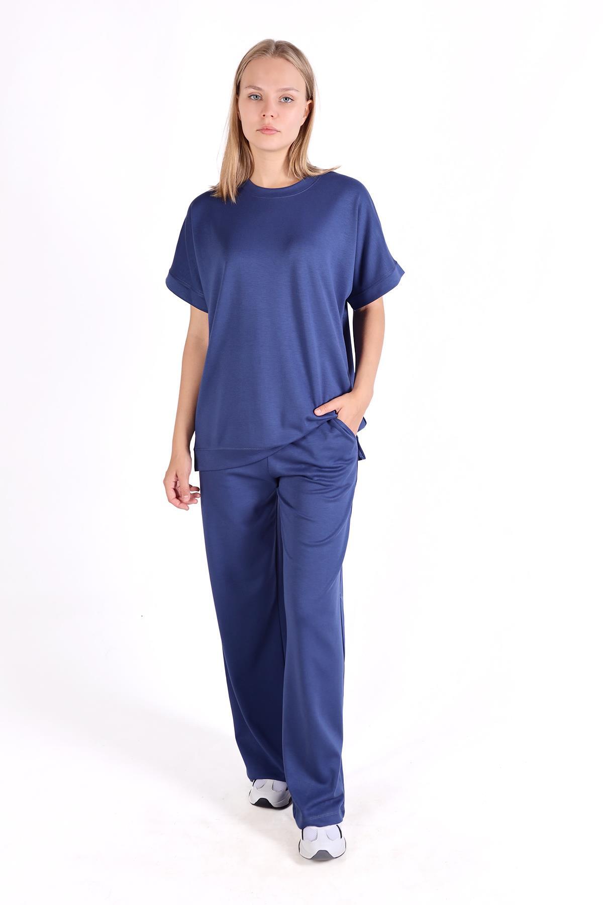 İndigo Kısa Kol Takım 18629 - 8