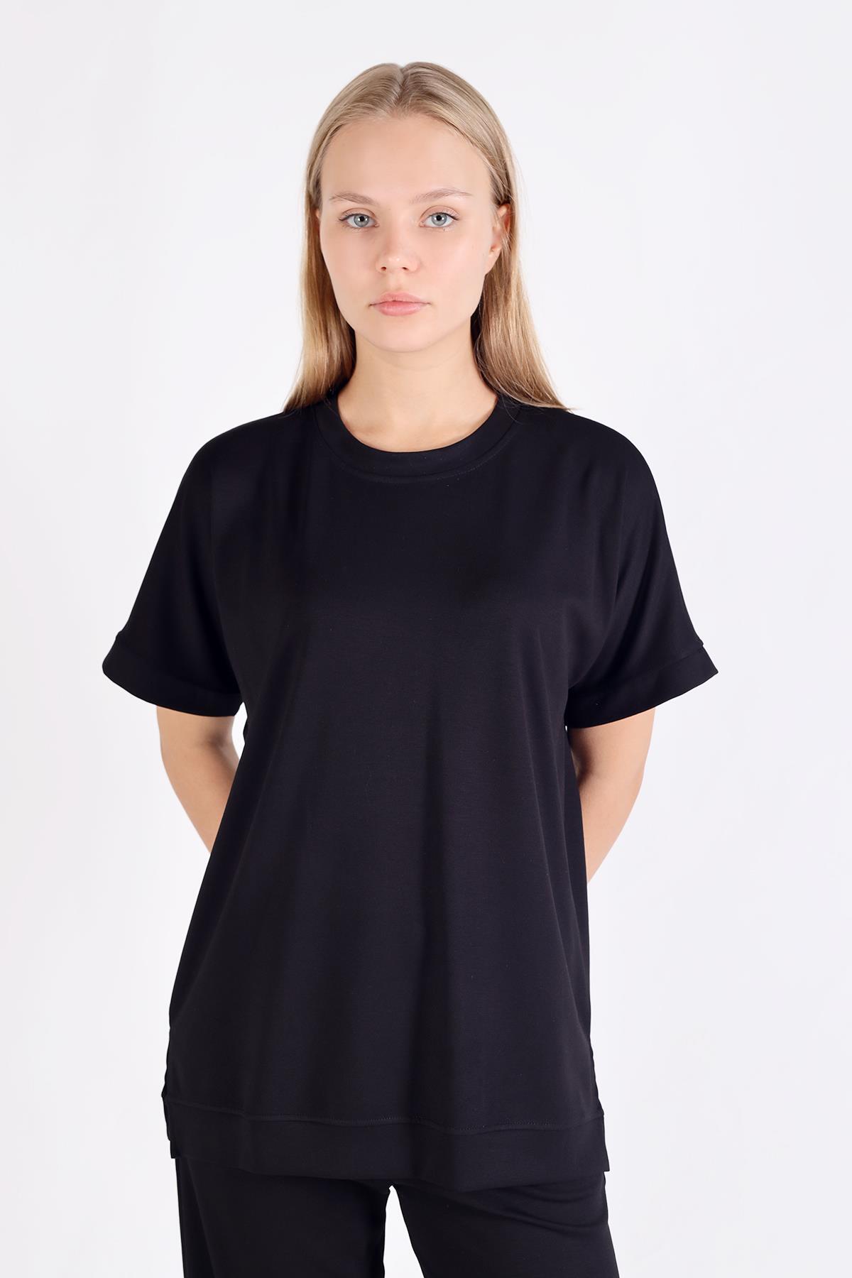 Siyah Kısa Kol Takım 18629 - 2