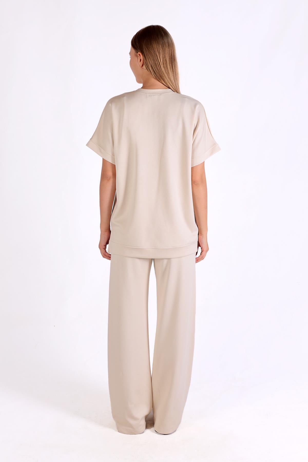 Taş Kısa Kol Takım 18629 - 5