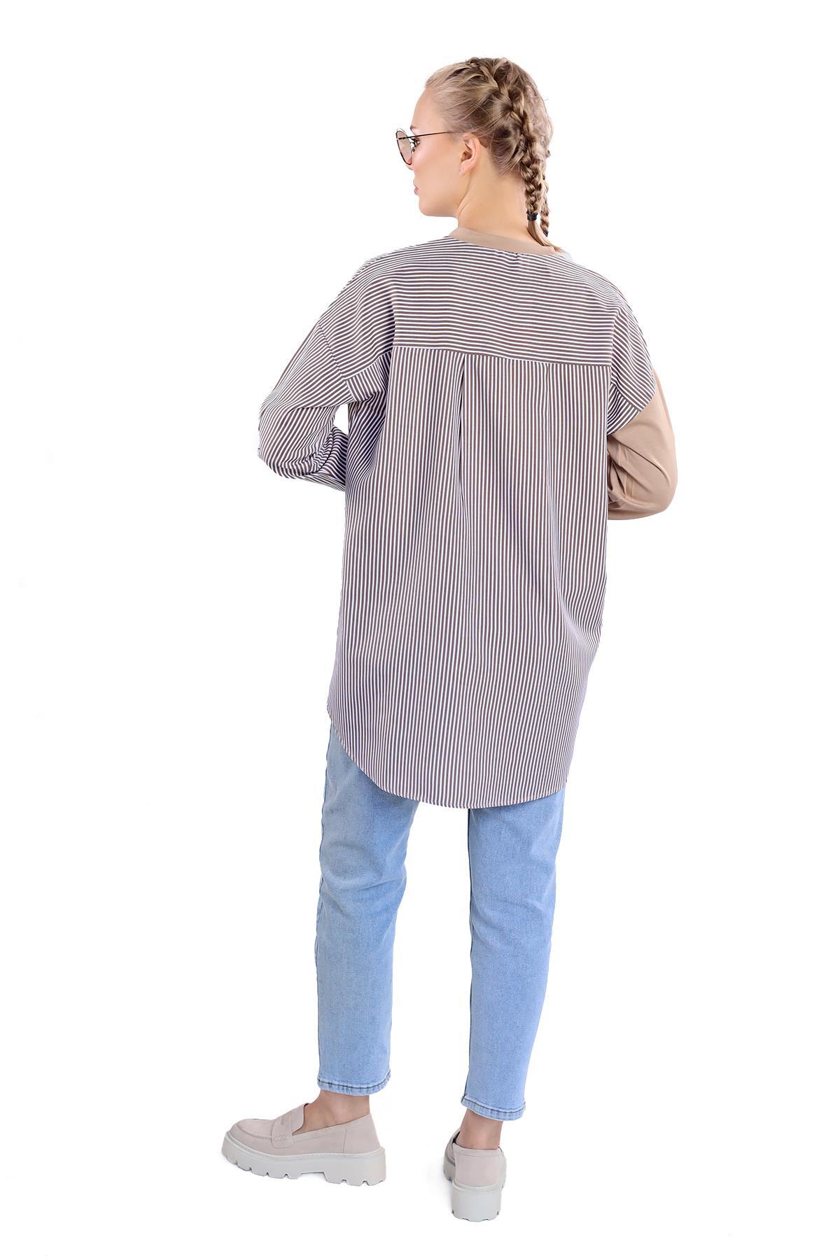 Vizon İki Renk Tunik 18638 - 5