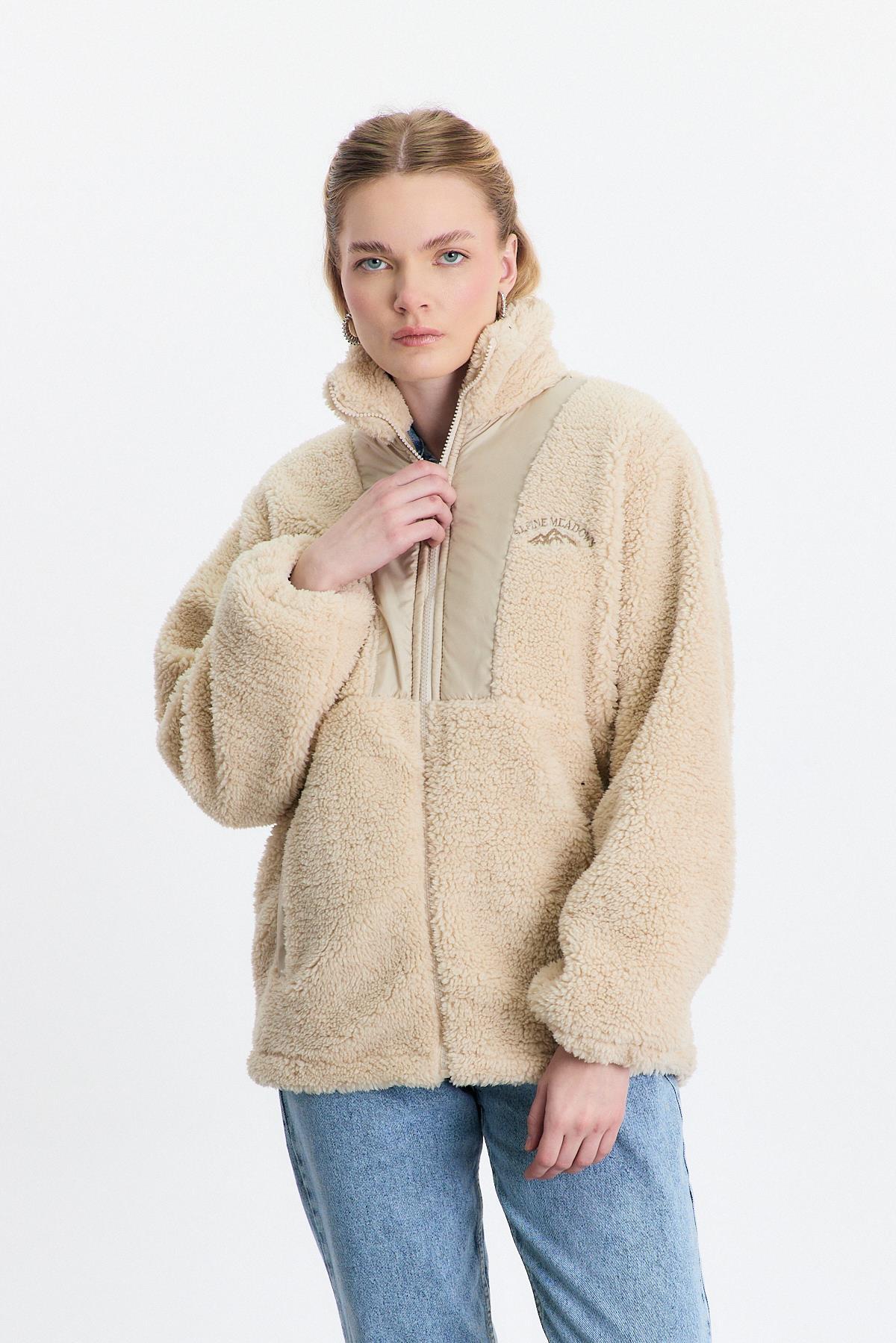 Taş Nakış Detay Cepli Welsoft Hırka 18887 - 8