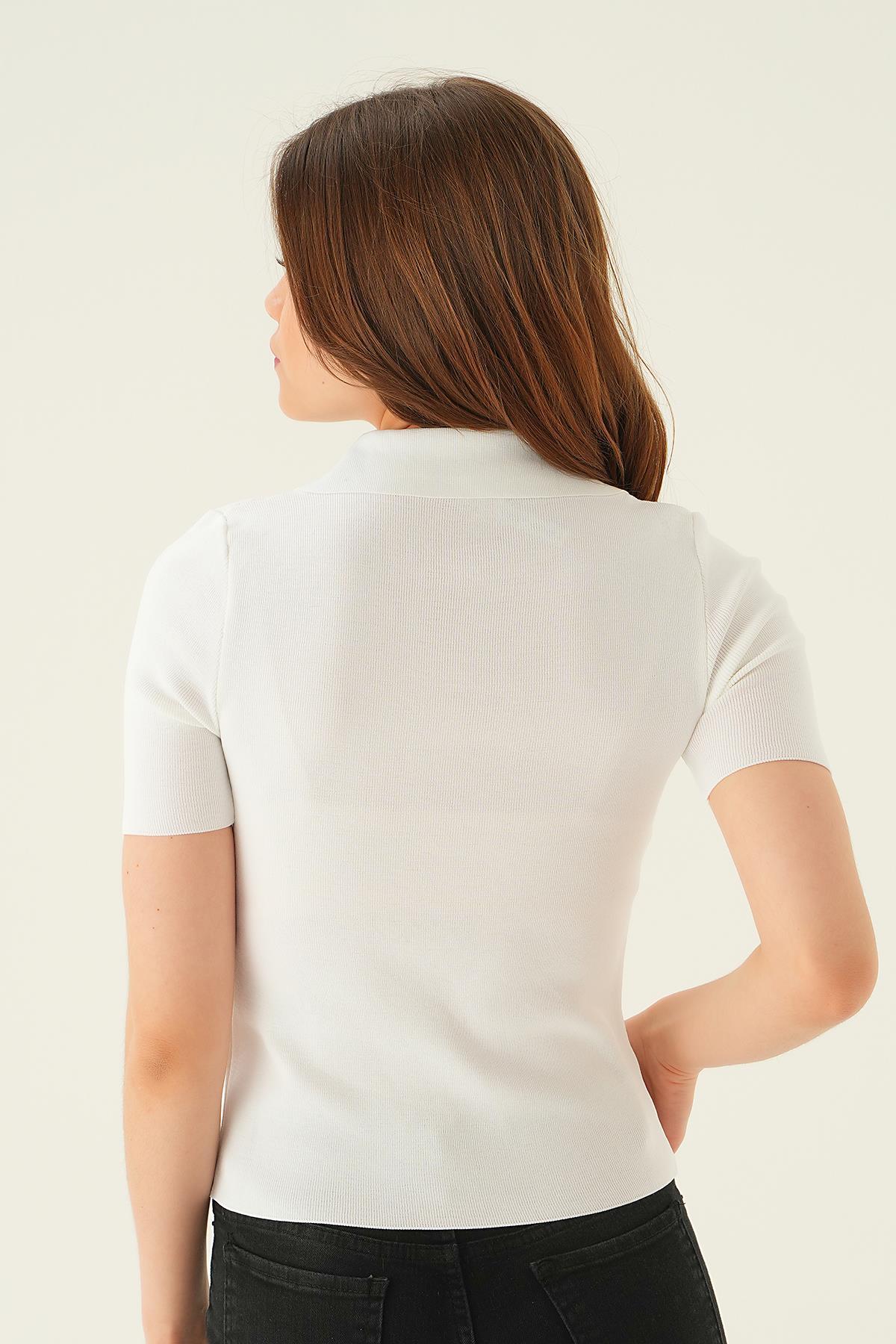 Kemik Polo Yaka Tişört 1905 - 5