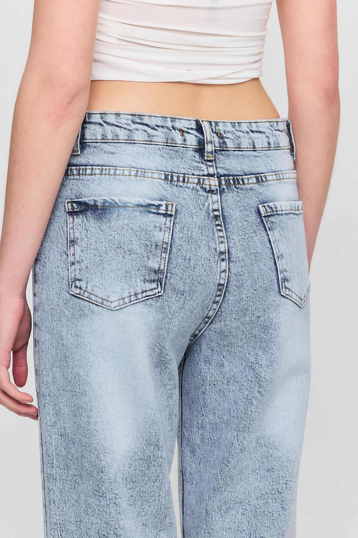 Buzkar Tırnaklı Bol Paça Jean 1982 - 6