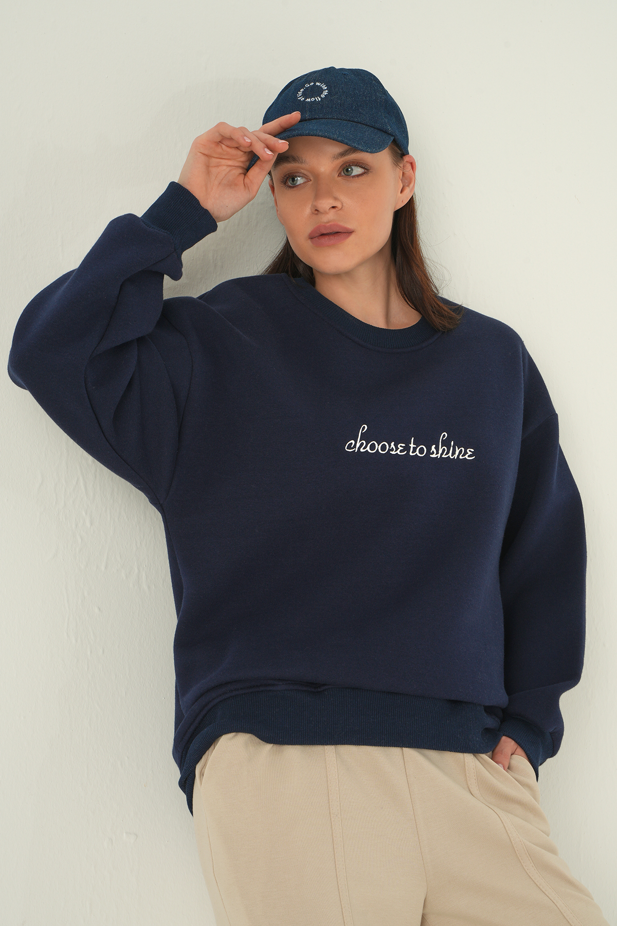 1984 Bisiklet Yaka Sweat Laci - 6