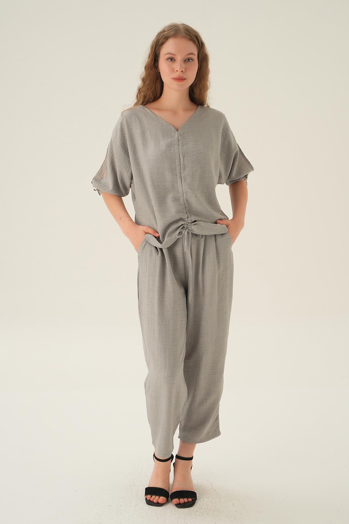 Gri Ön Büzgülü Takım 2008 - 1