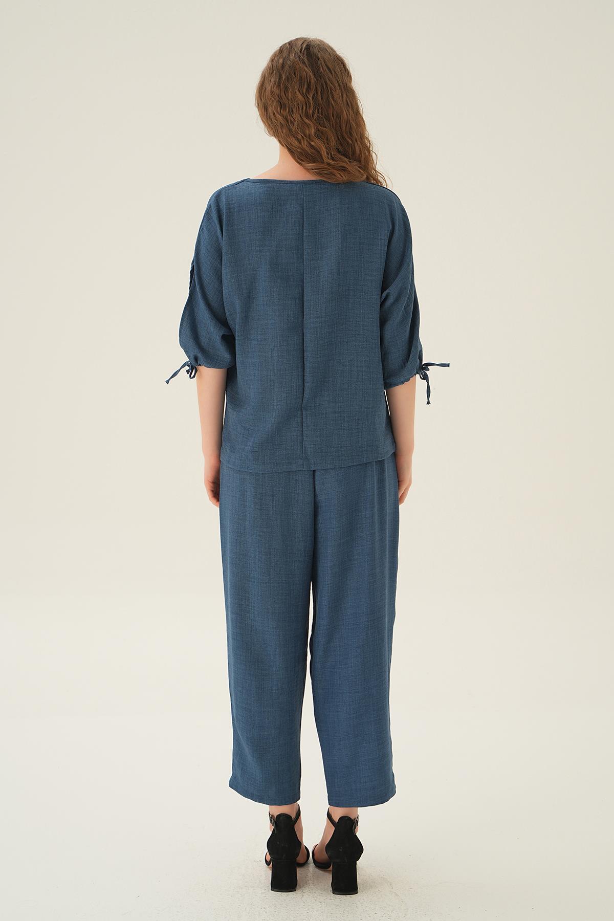 İndigo Ön Büzgülü Takım 2008 - 4