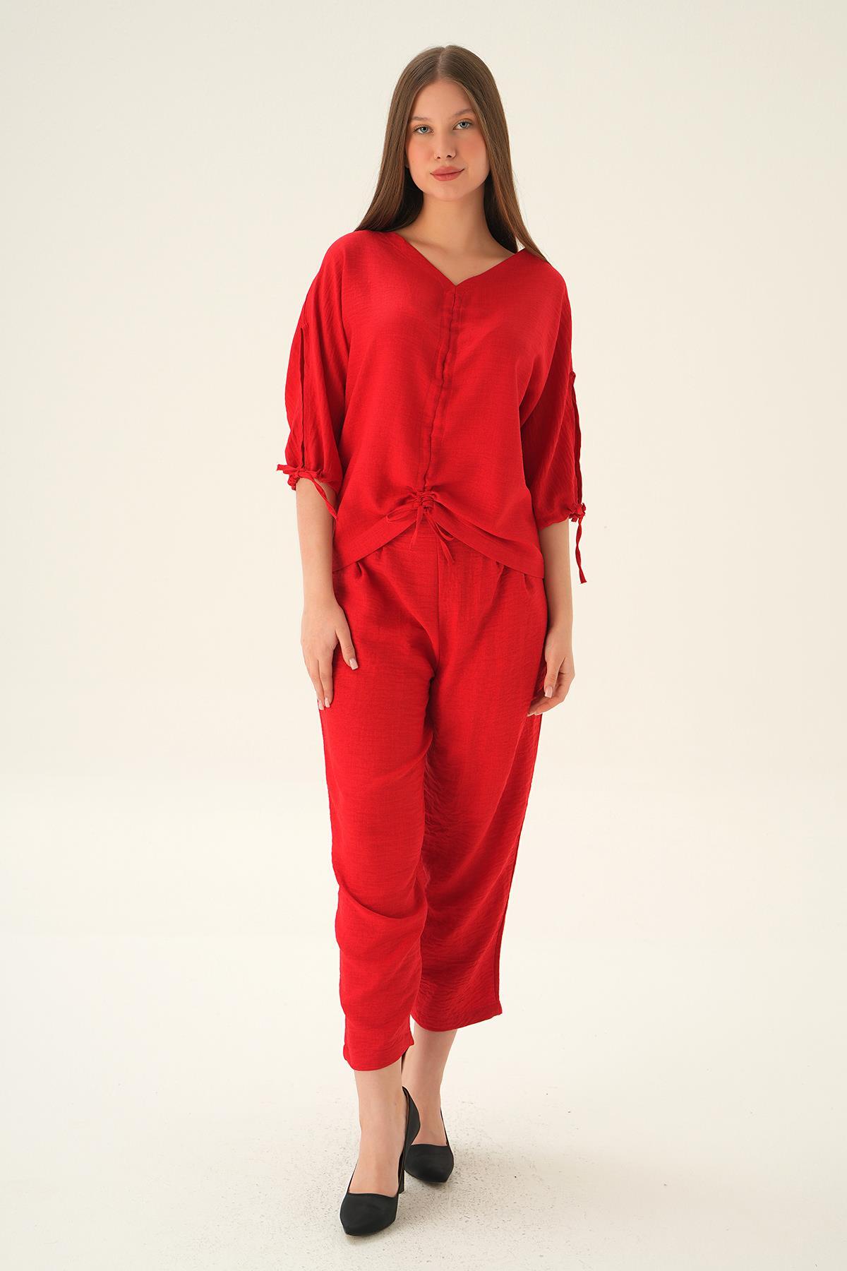 Kırmızı Ön Büzgülü Takım 2008 - 2