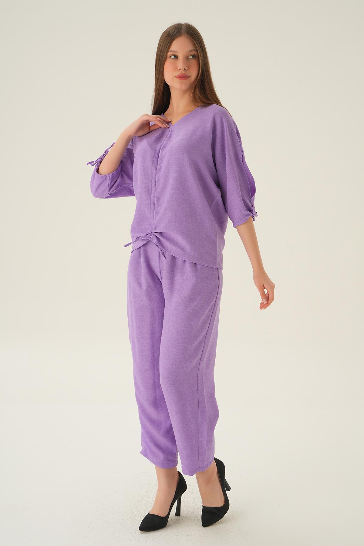 Lila Ön Büzgülü Takım 2008 - 3