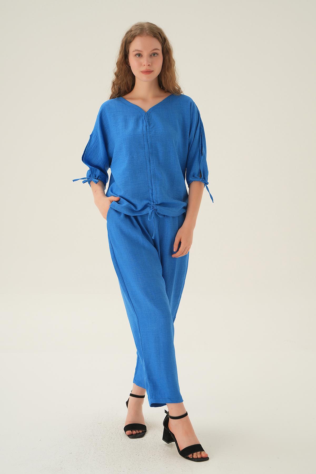 Mavi Ön Büzgülü Takım 2008 