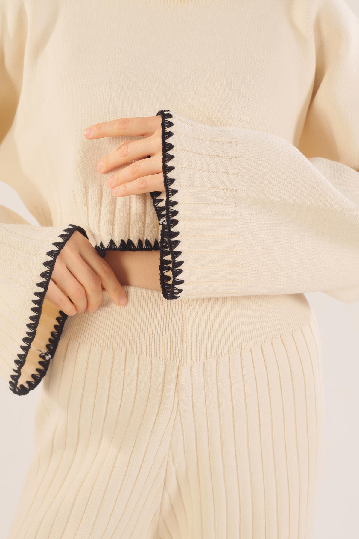 Bej İspanyol Paça Takım 20102 - 4