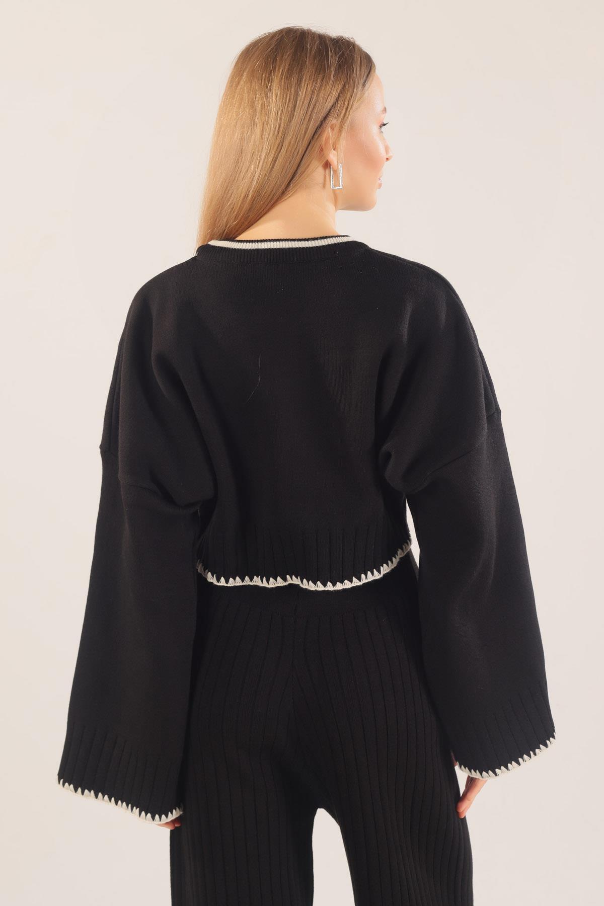 Siyah İspanyol Paça Takım 20102 - 7