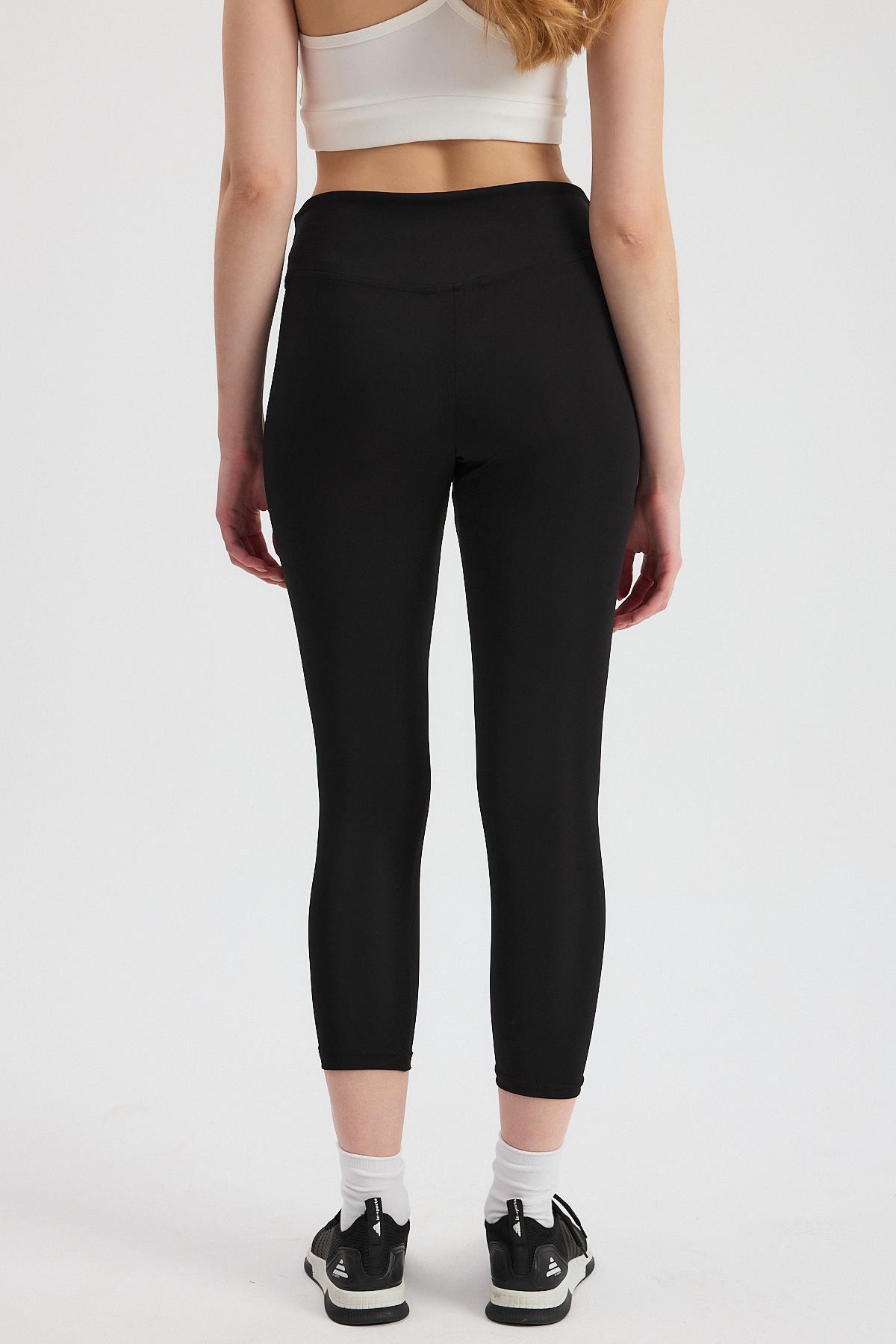 Siyah Düz Paça Tayt 2011M - 5