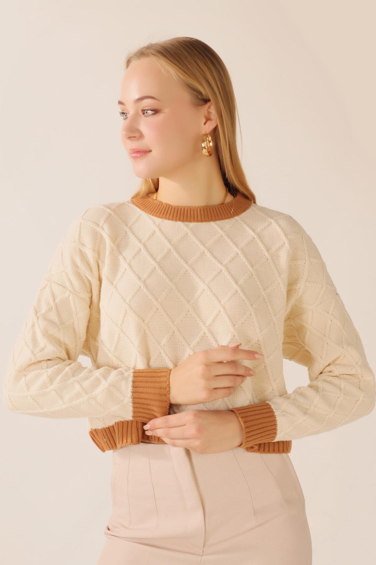 Bej Kol Yaka Bel Biyeli Kazak 20126 