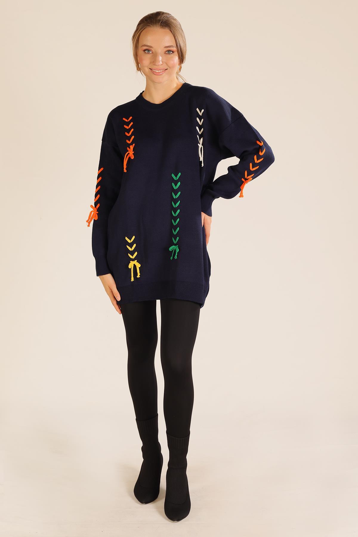 2024 İp Nakışlı Kazak Laci - 3