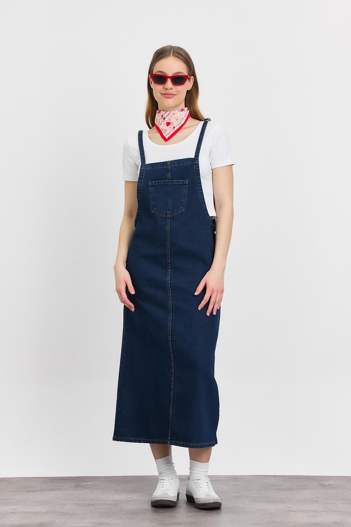 Mavi Ön Cep Detay Jile 2025 - 7