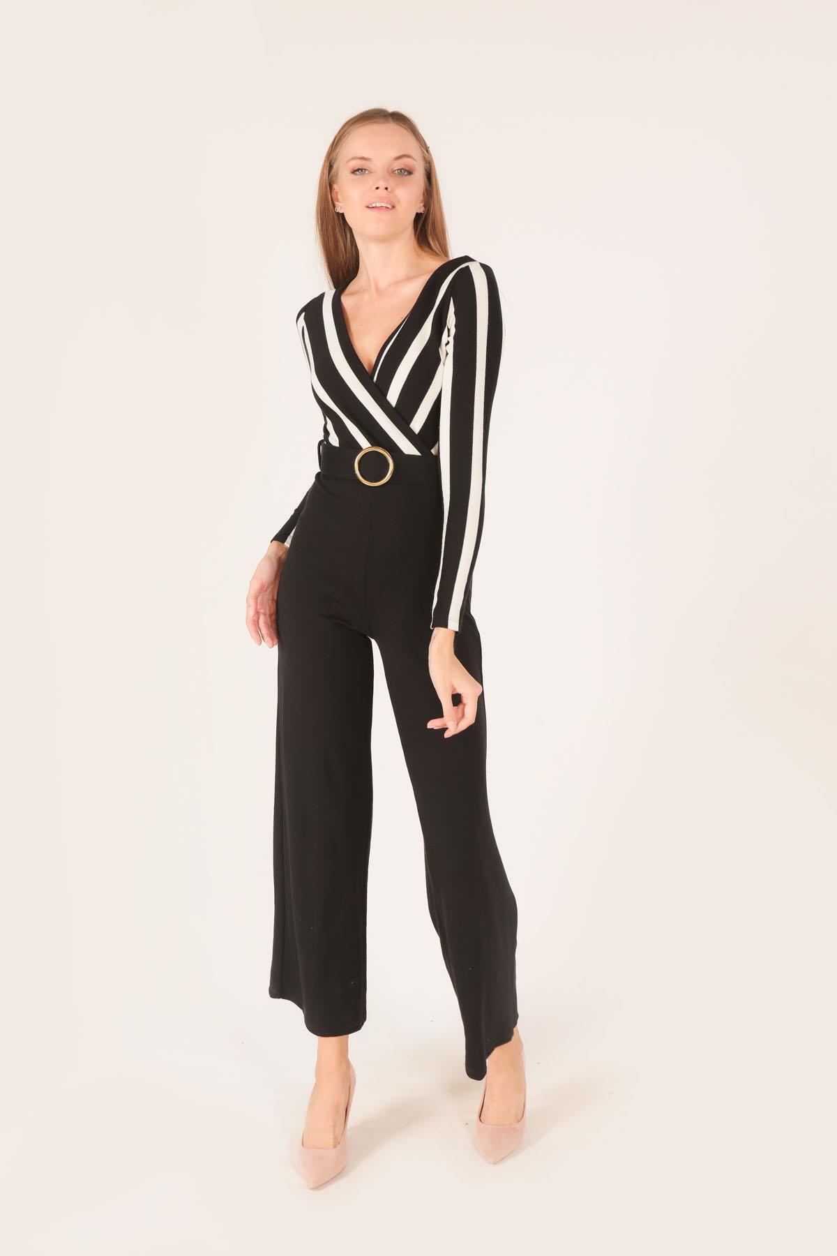 Beyaz Bel Kemerli Tulum 2058 - 2