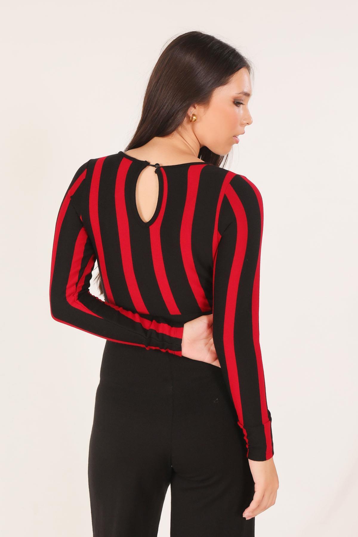 2058 Bel Kemerli Tulum Kırmızı - 2