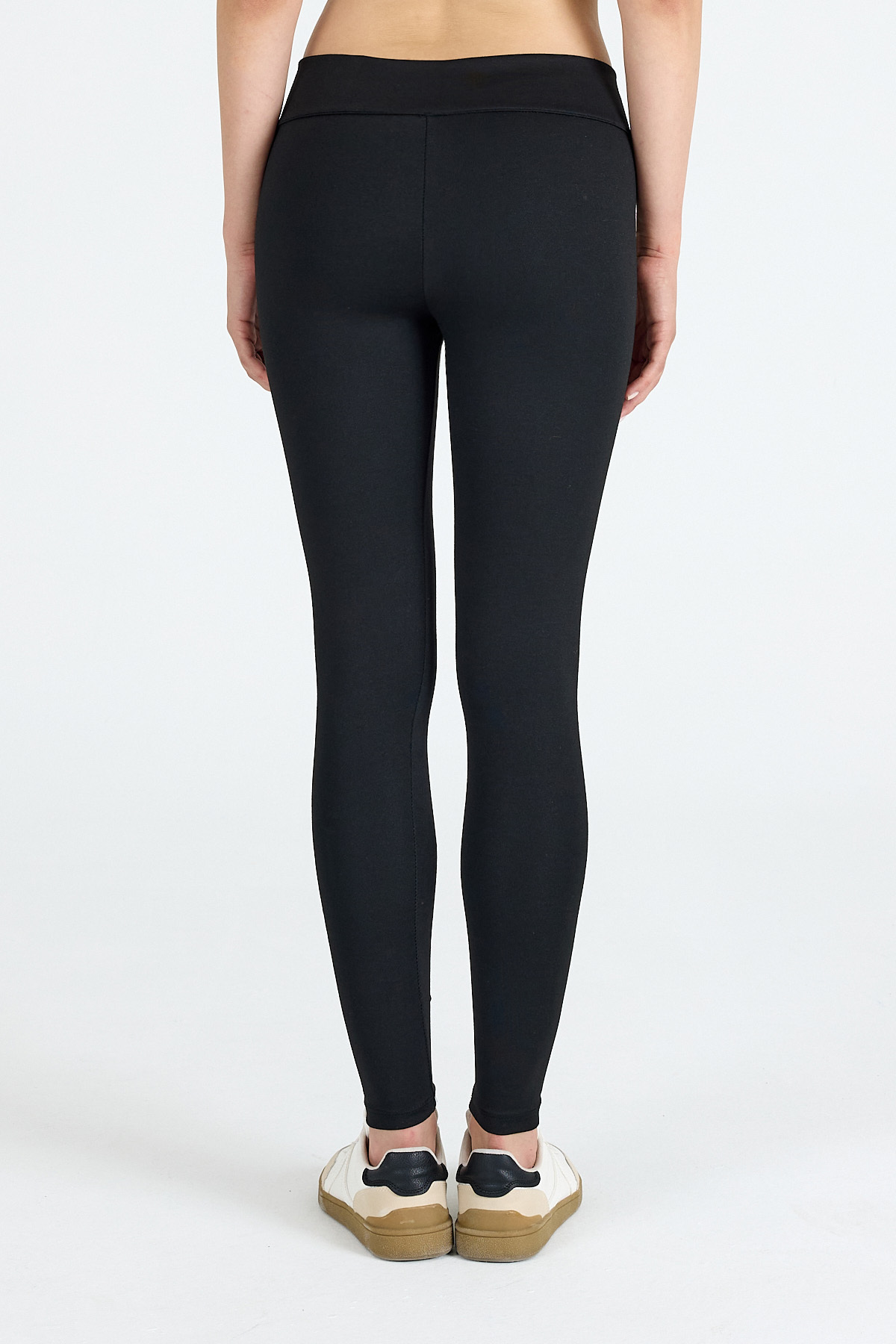 Siyah Çarpraz Kemerli Tayt 2063 - 5