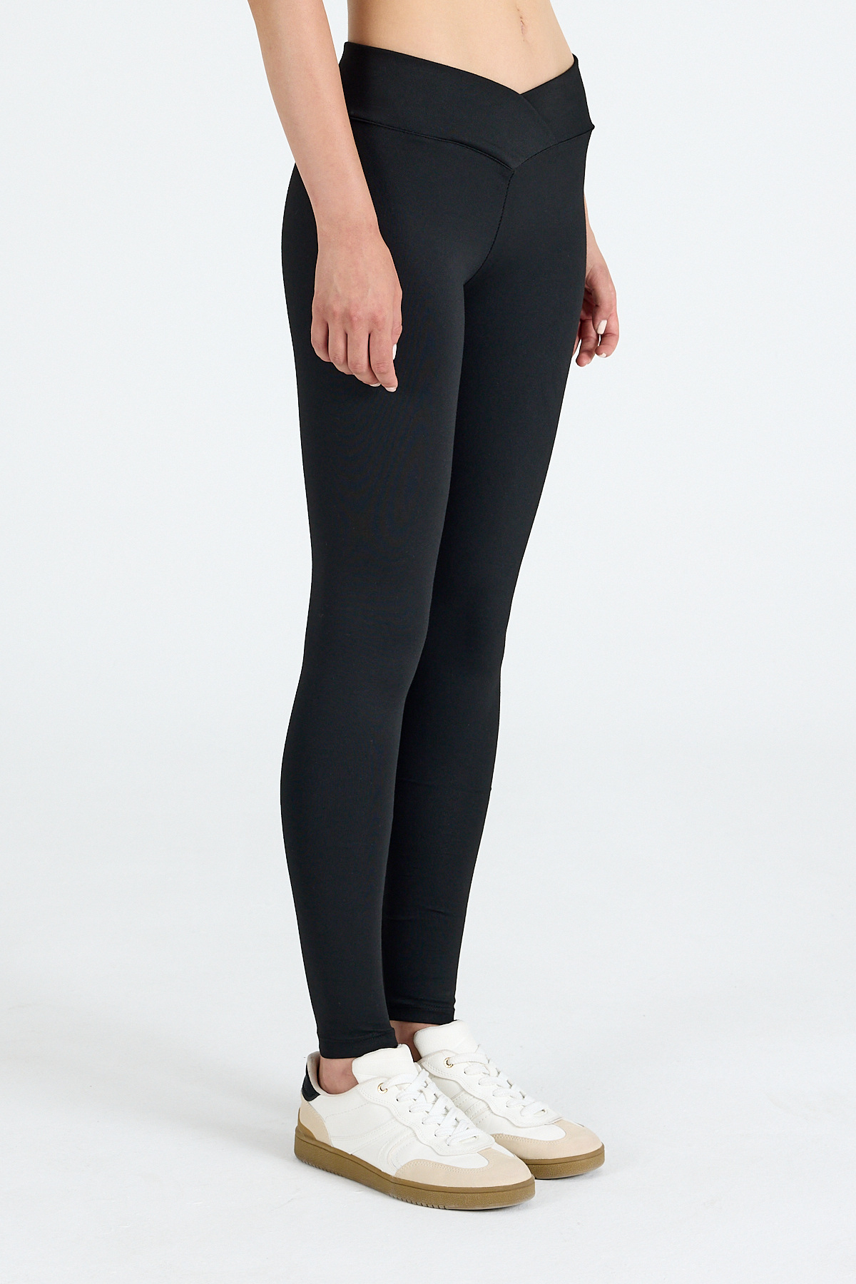 Siyah Çarpraz Kemerli Tayt 2063 - 6