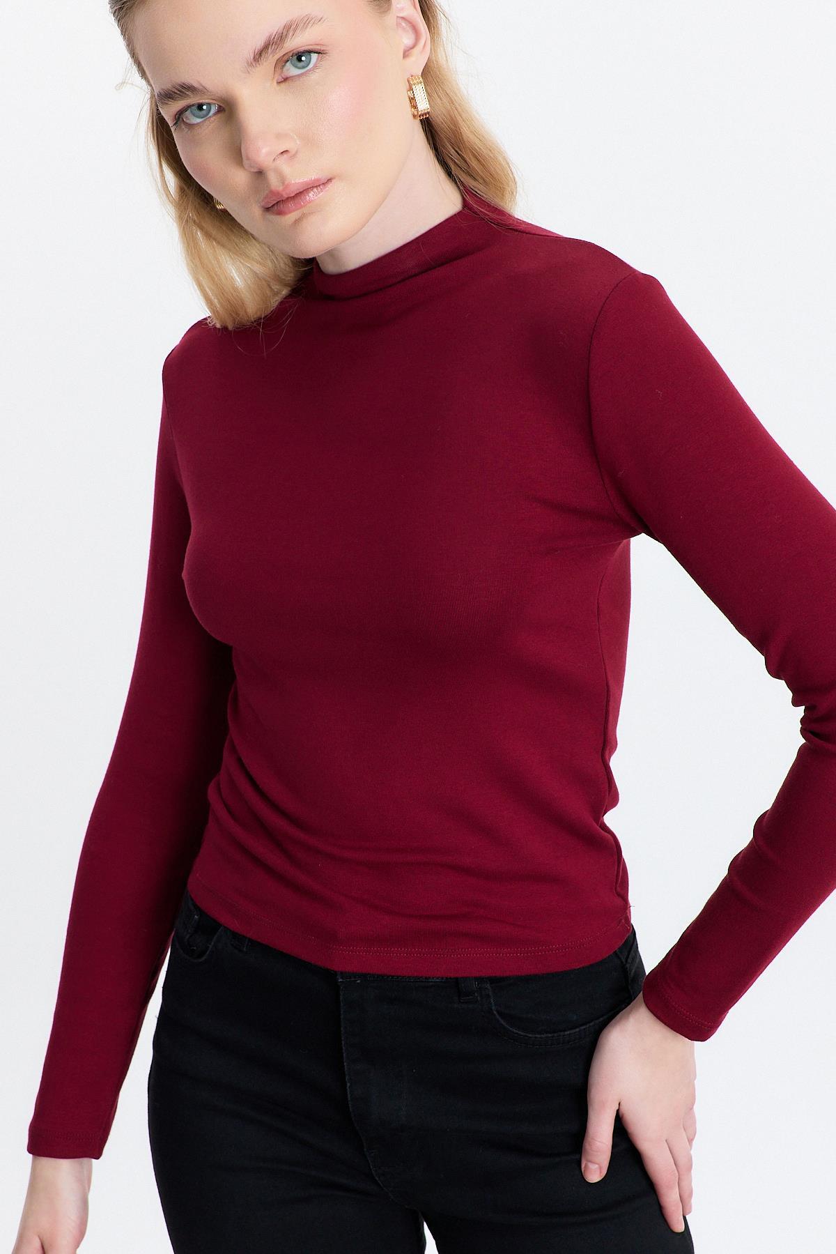 2069 Yarım Boğaz Bady Bordo - RAYS