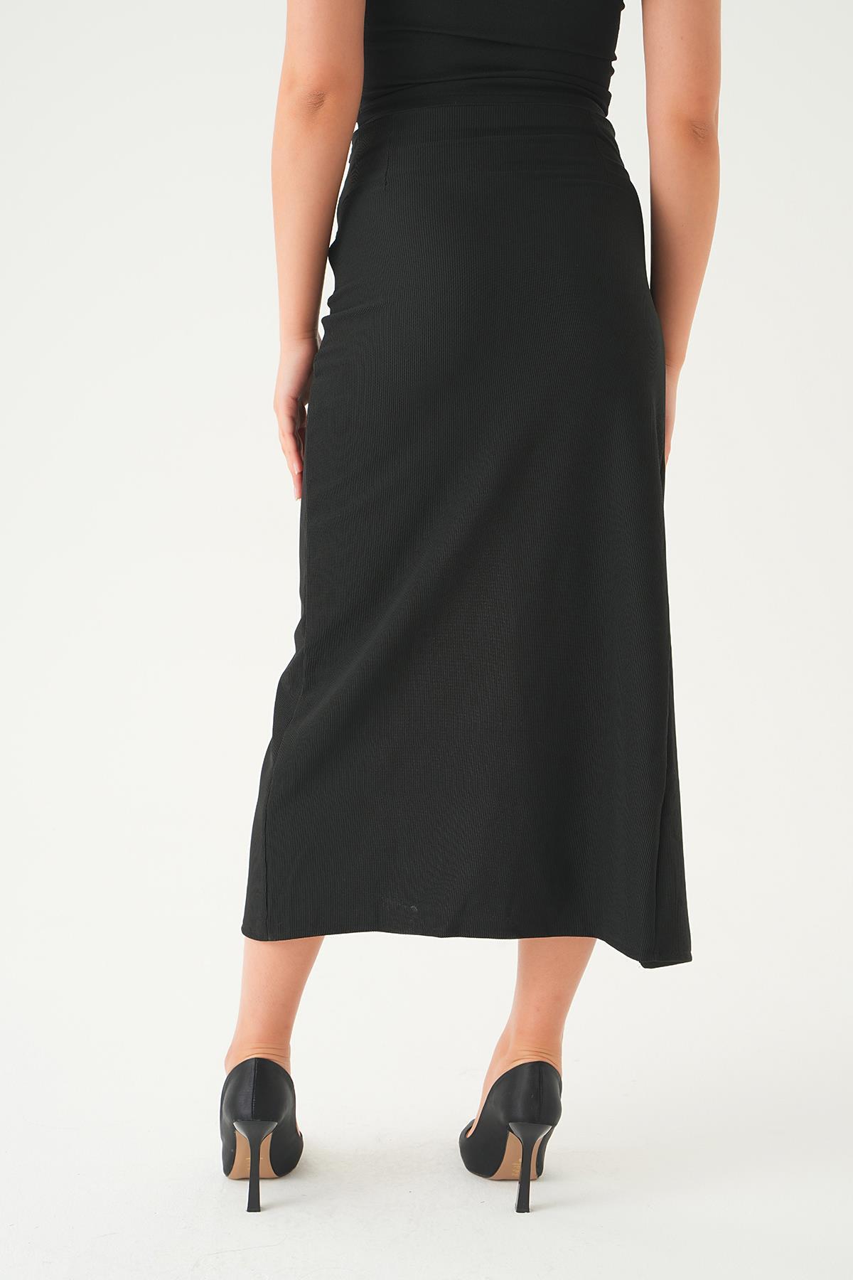 21033 Bel Toka Detay Etek Siyah - 5